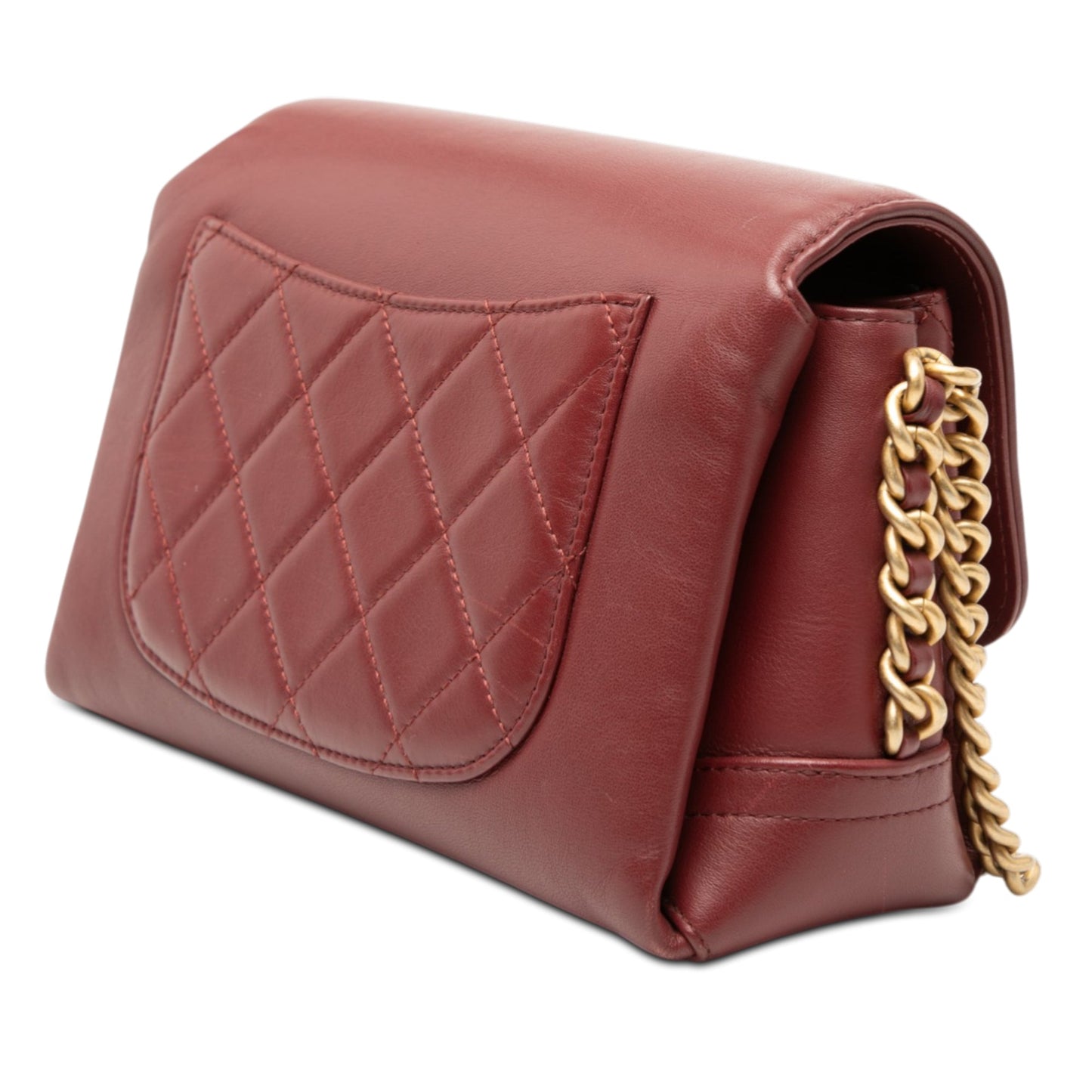 Chanel CC Quilted Lambskin Flap