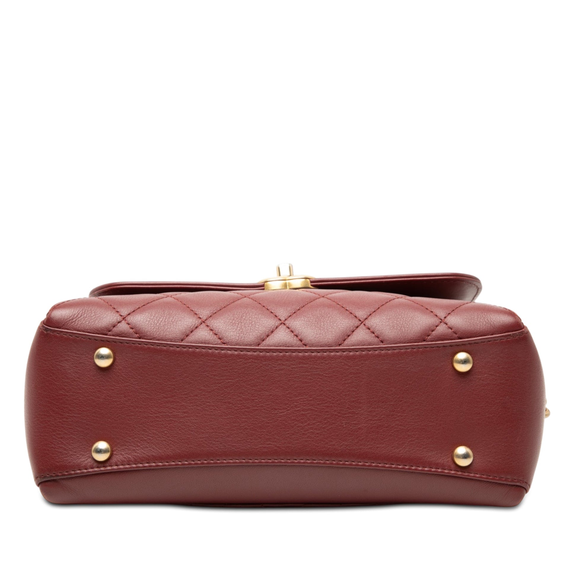 Chanel CC Quilted Lambskin Flap