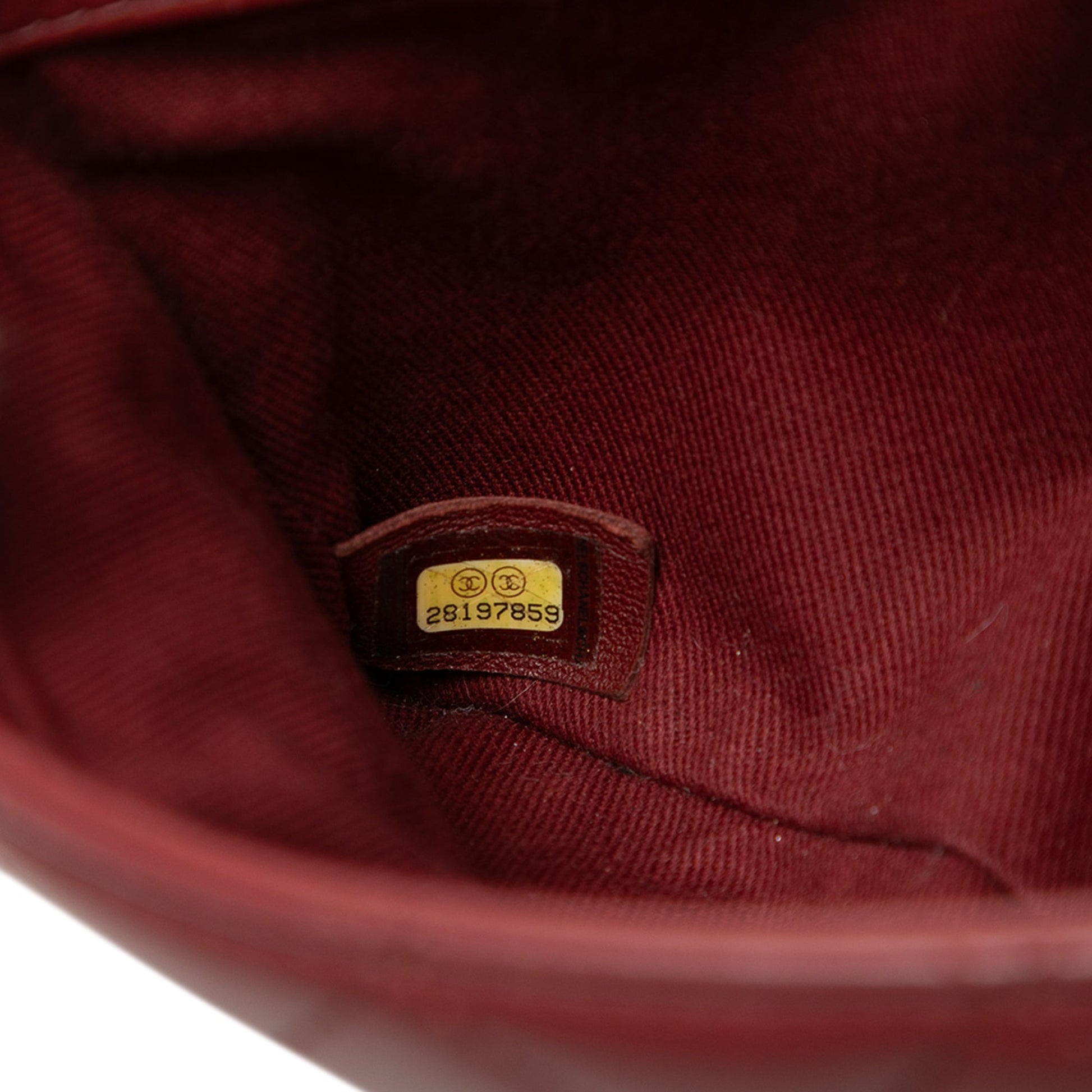 Chanel CC Quilted Lambskin Flap