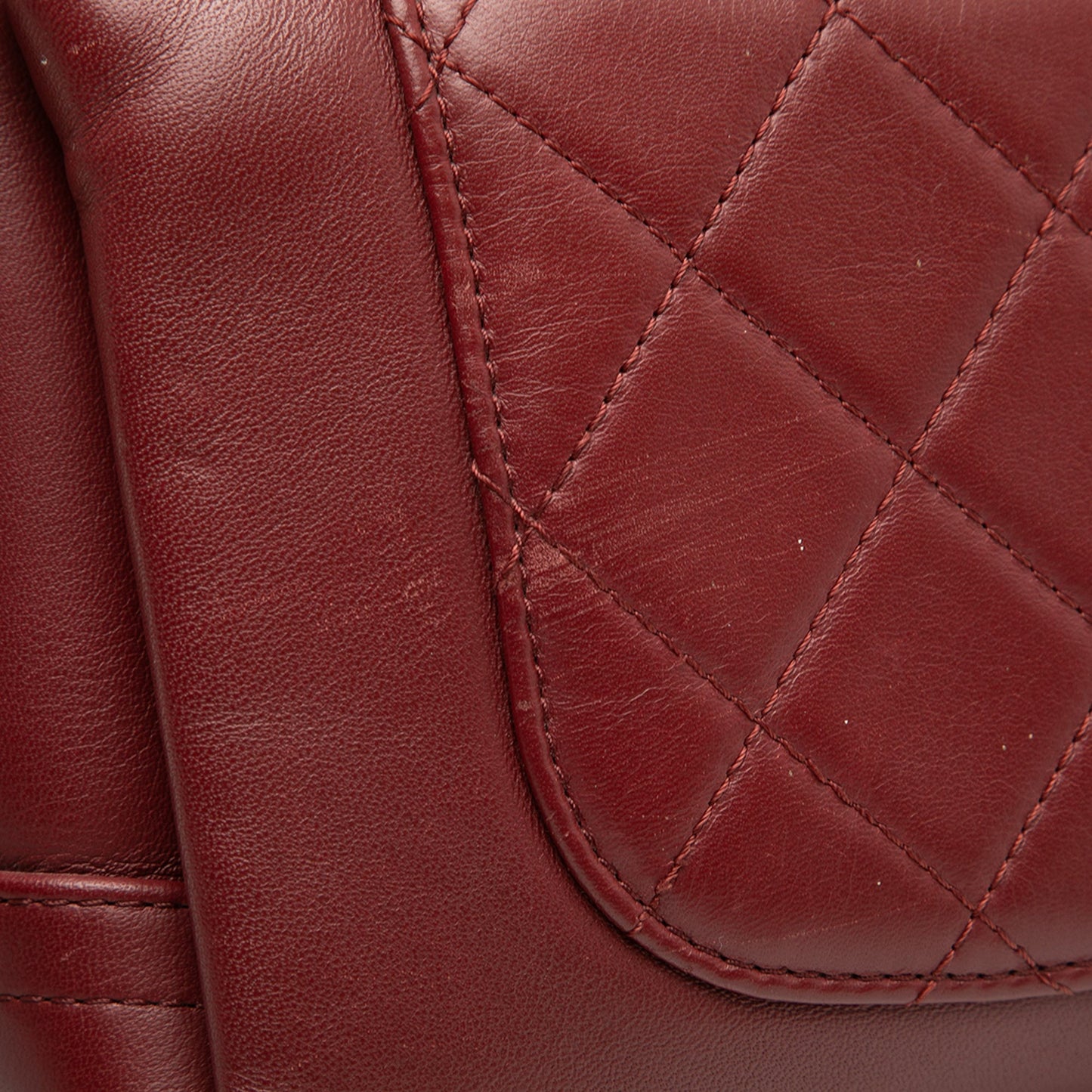 Chanel CC Quilted Lambskin Flap