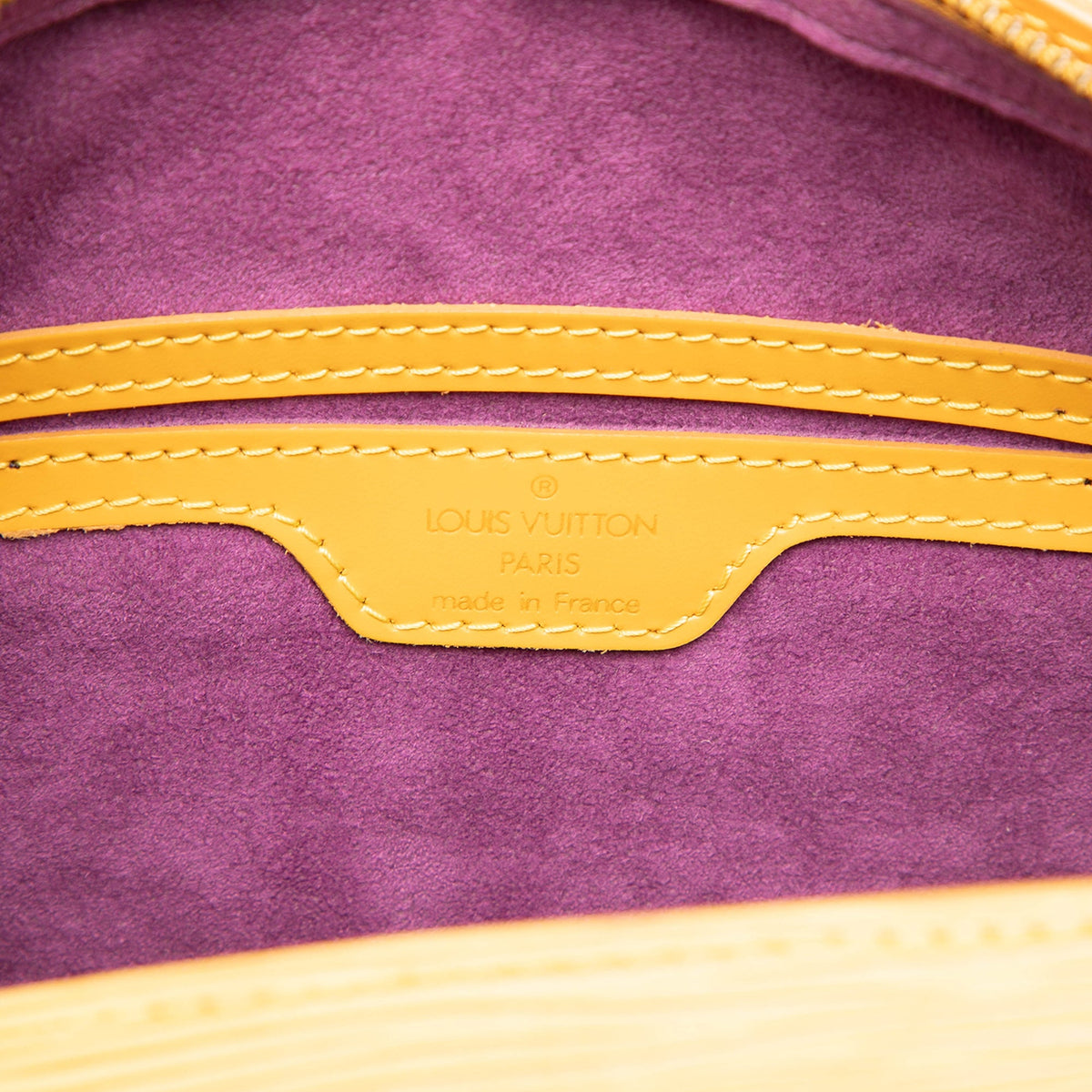 Louis Vuitton Epi Soufflot — Yellow