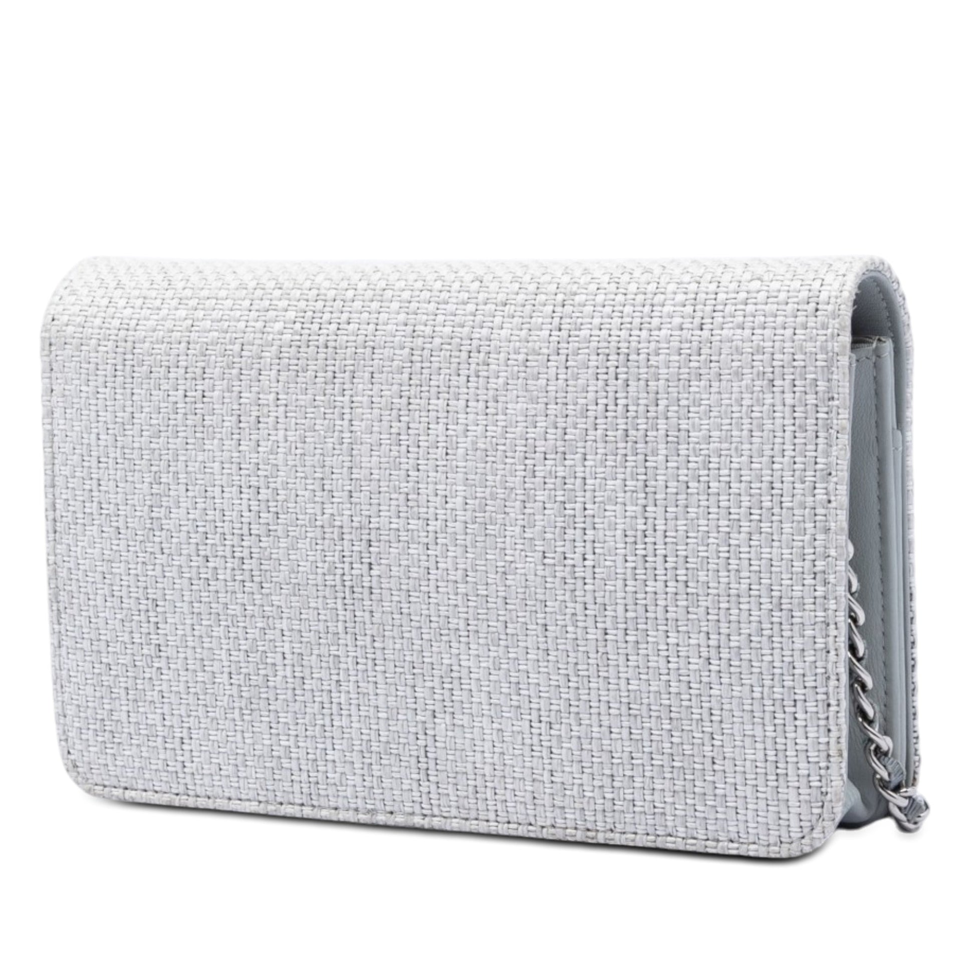 Chanel Canvas Deauville Wallet On Chain