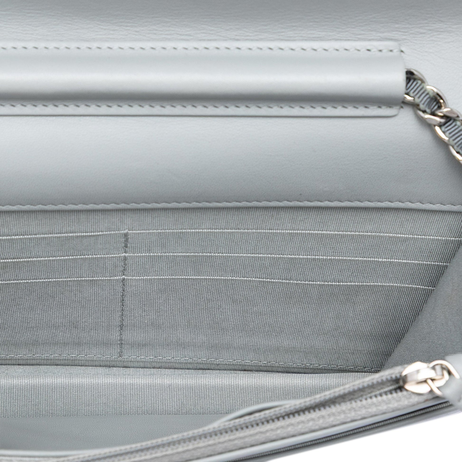 Chanel Canvas Deauville Wallet On Chain