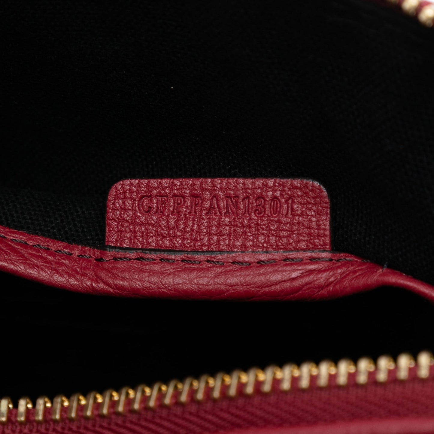 Burberry House Check Canvas Derby Abingdon Convertible Clutch