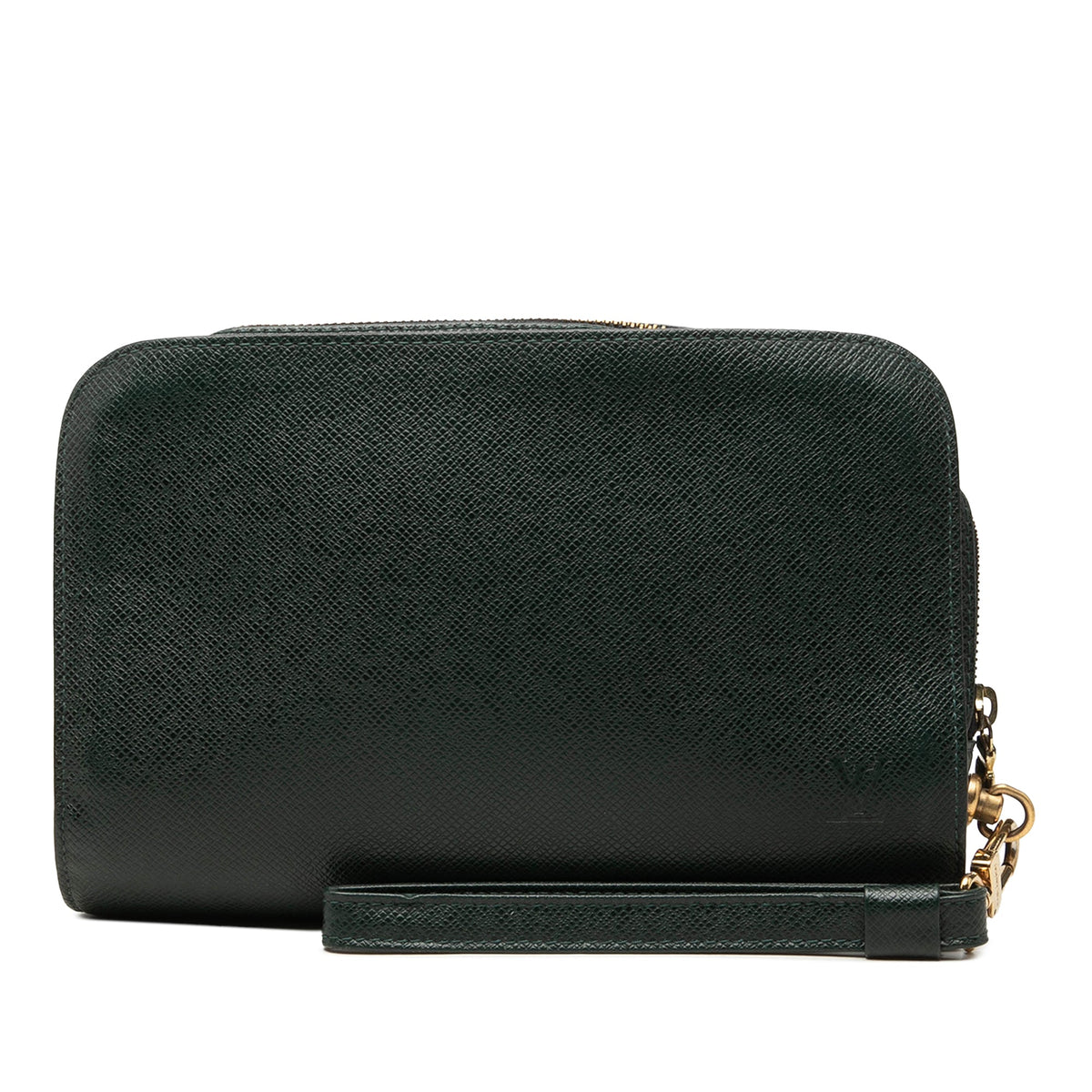 Louis Vuitton Taiga Pochette Baikal — Green