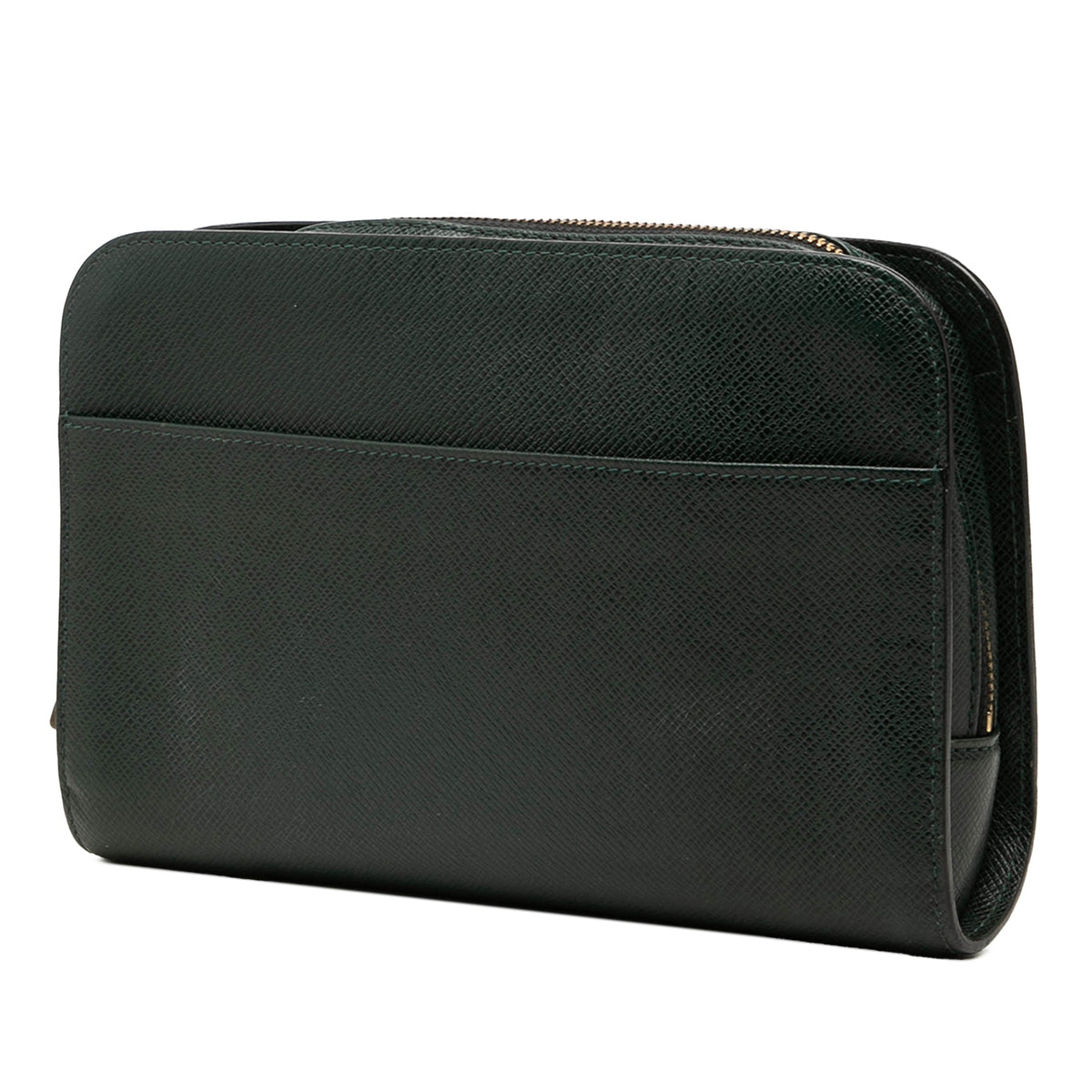 Louis Vuitton Taiga Pochette Baikal — Green