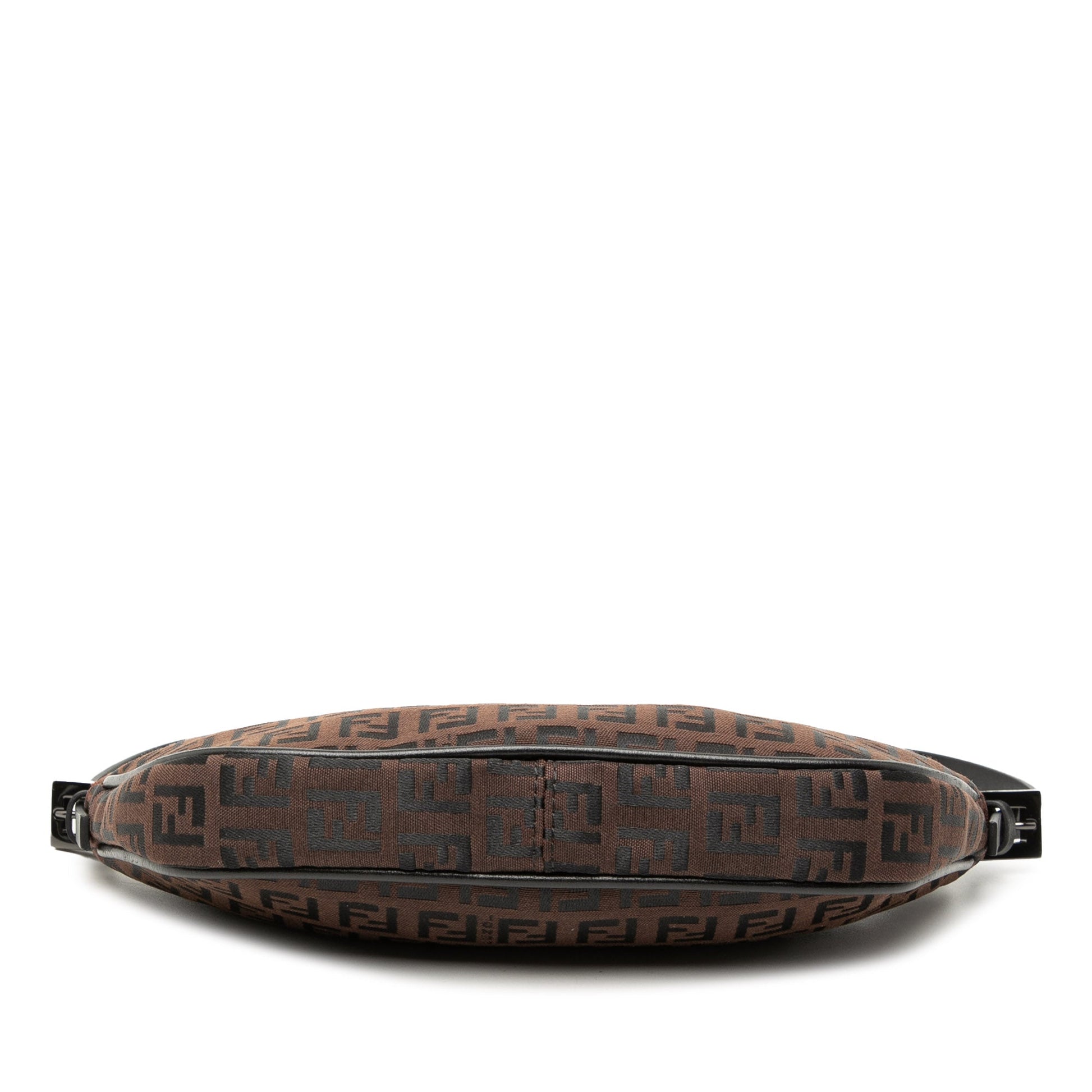 Fendi Mini Zucchino Canvas Shoulder Bag