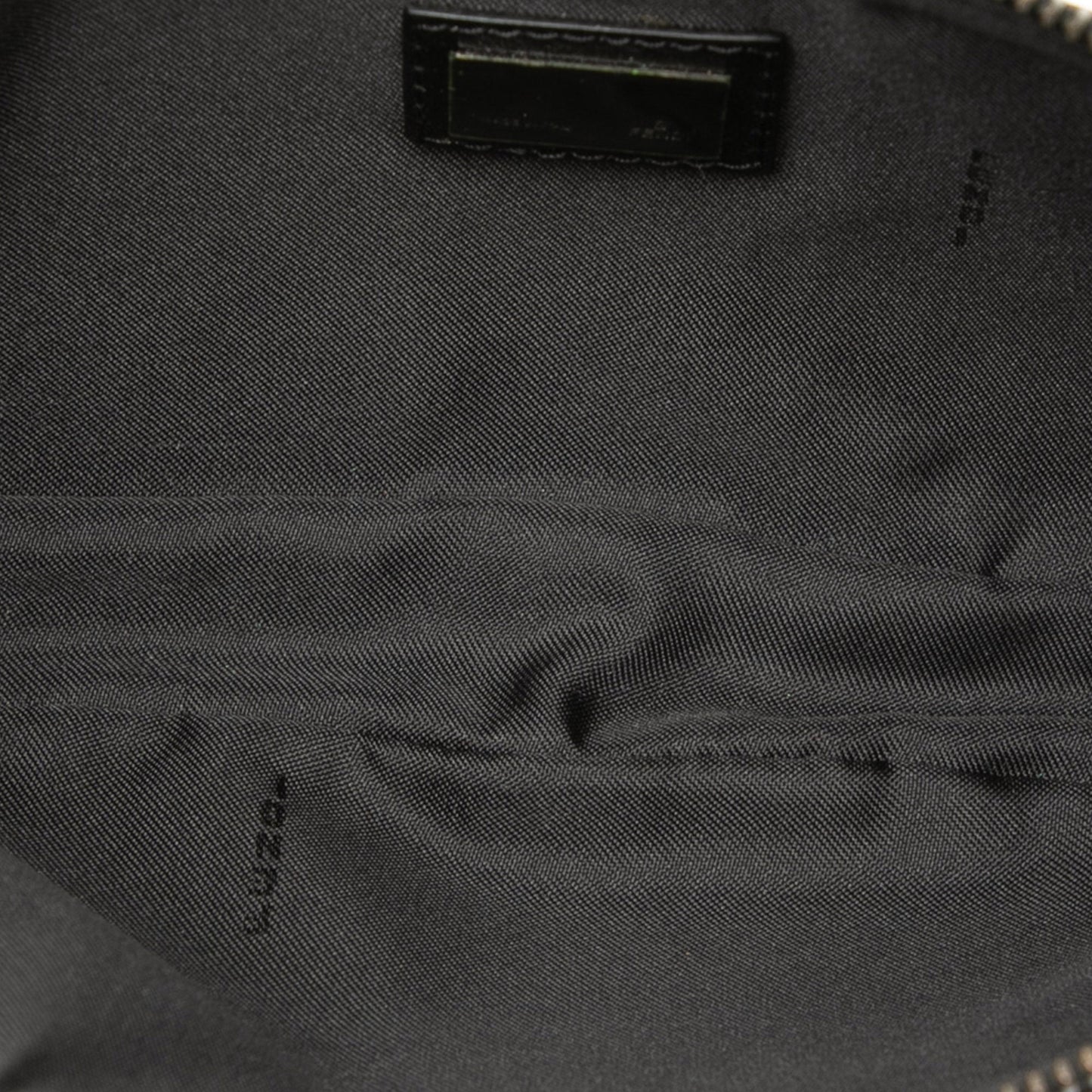 Fendi Mini Zucchino Canvas Shoulder Bag