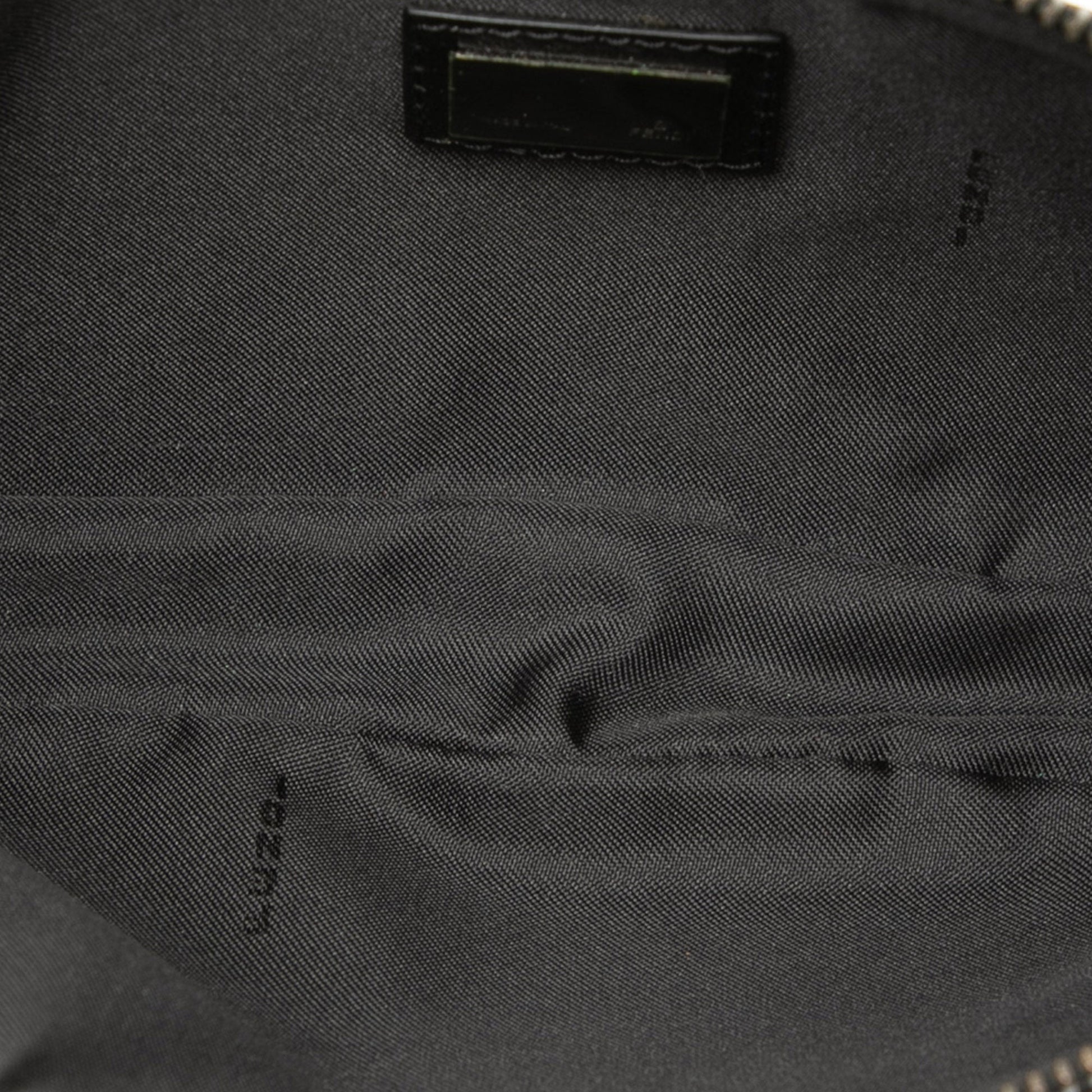 Fendi Mini Zucchino Canvas Shoulder Bag