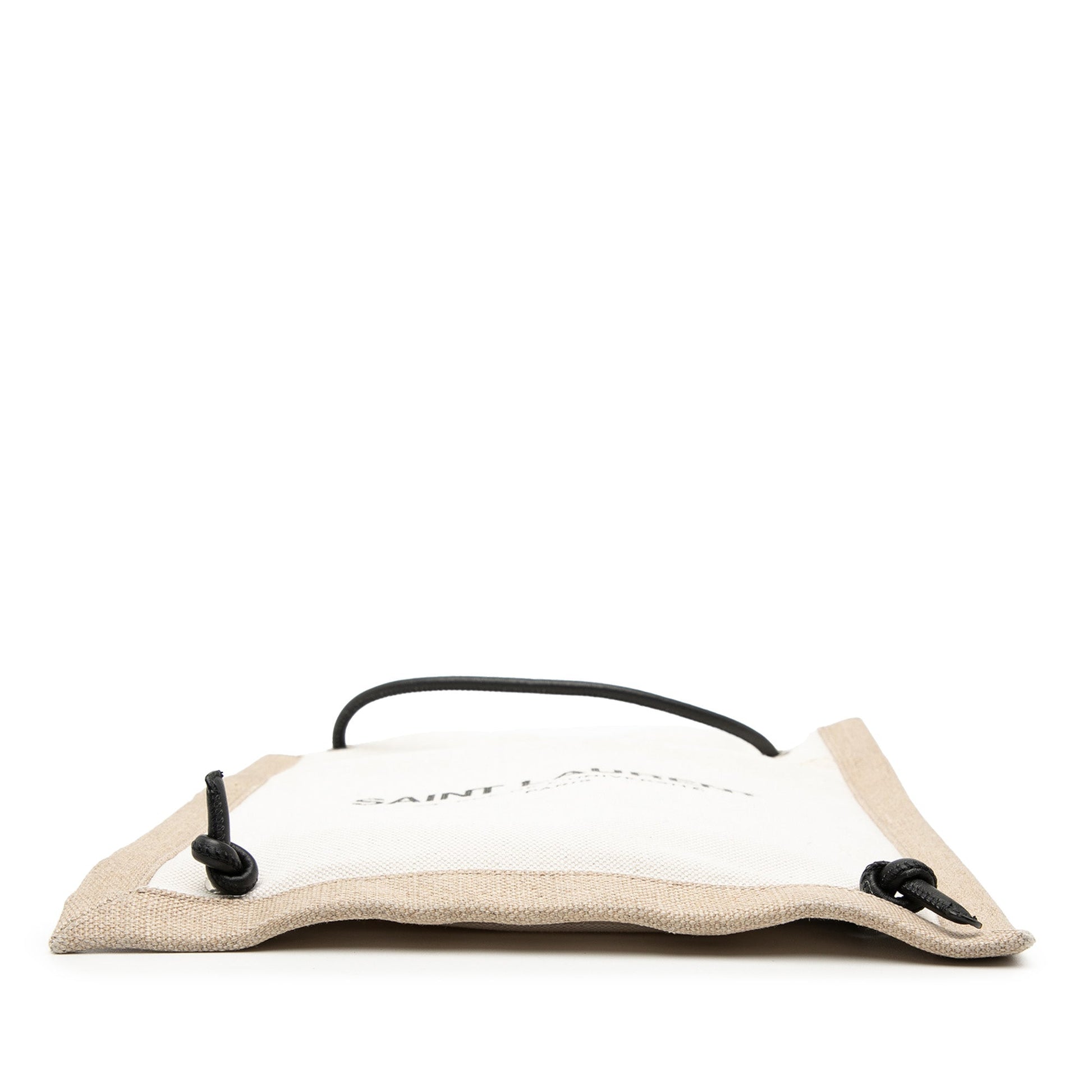 Saint Laurent Canvas Universite Flat Convertible Crossbody