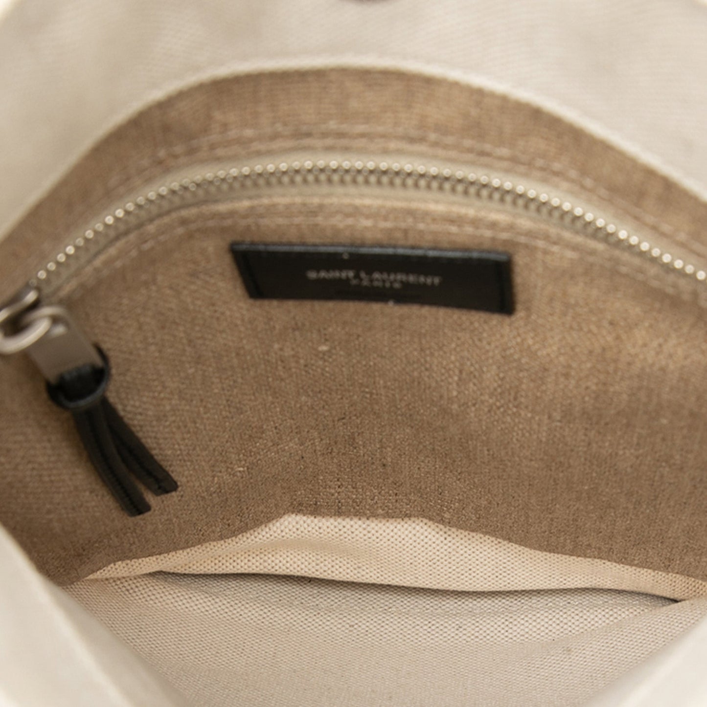 Saint Laurent Canvas Universite Flat Convertible Crossbody
