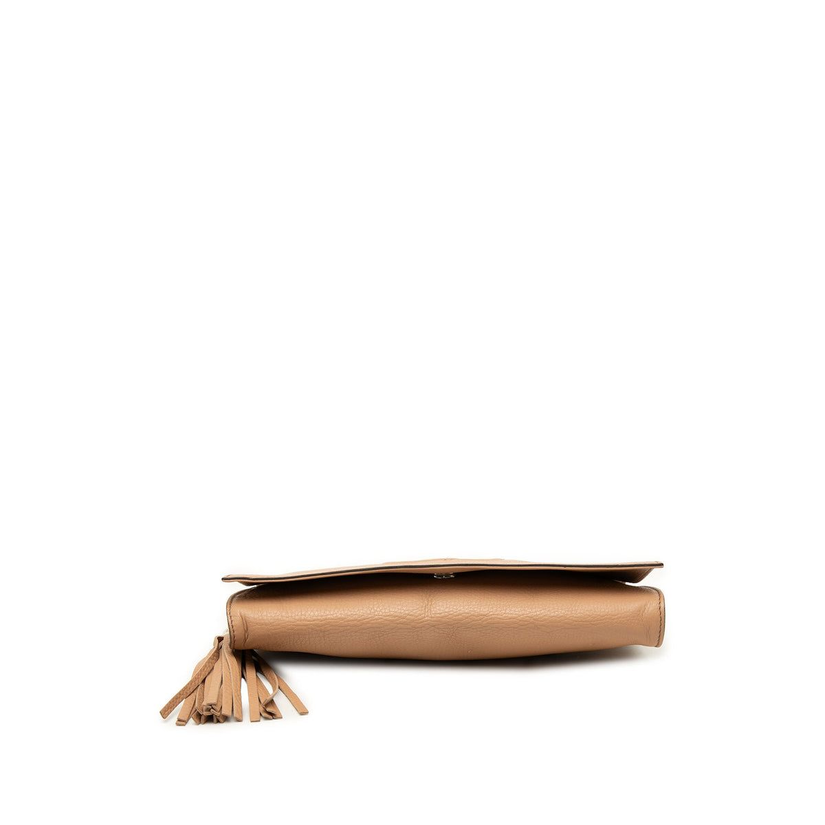 Gucci Calfskin Soho Disco Clutch — Brown