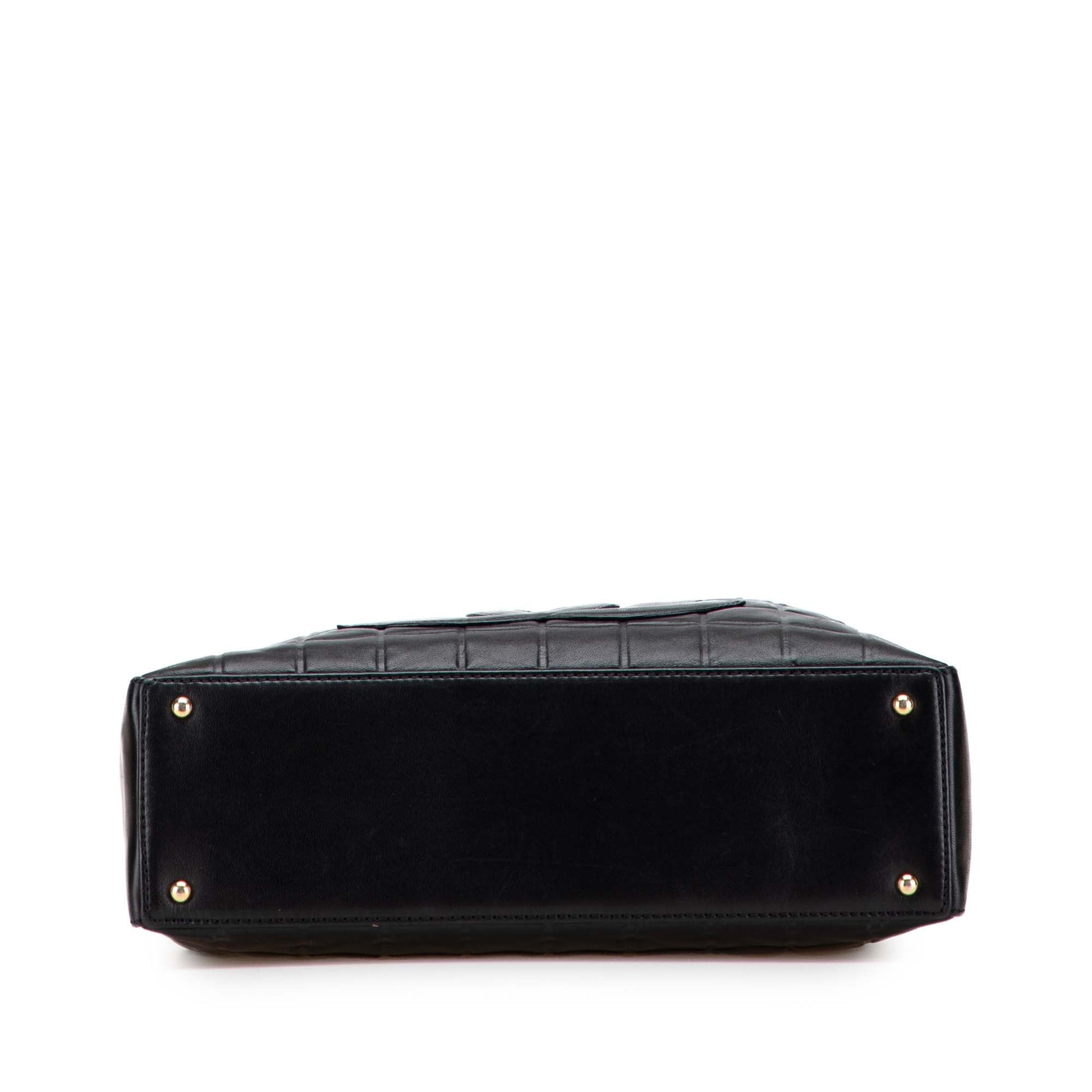 Chanel Medium Lambskin Chocolate Bar Shoulder Bag