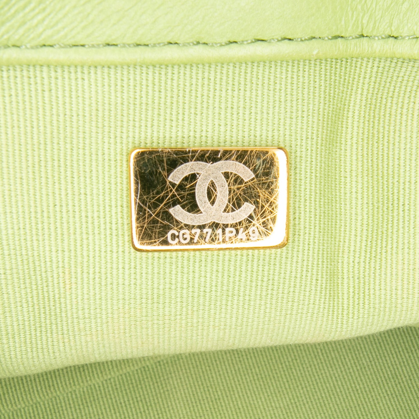 Chanel Quilted Lambskin Double CC Chain Around Flap