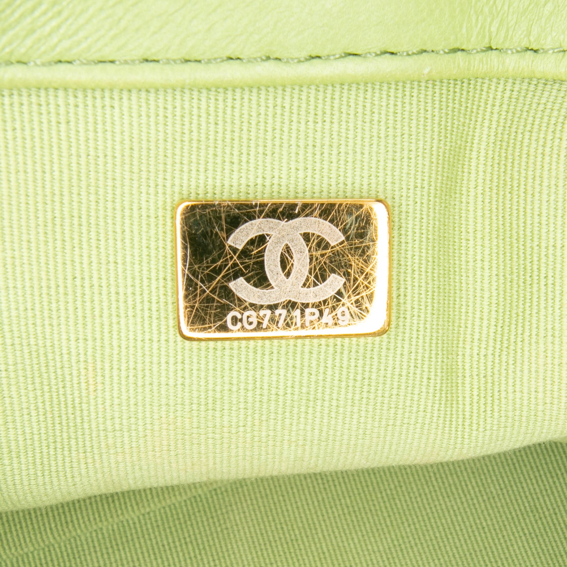 Chanel Quilted Lambskin Double CC Chain Around Flap