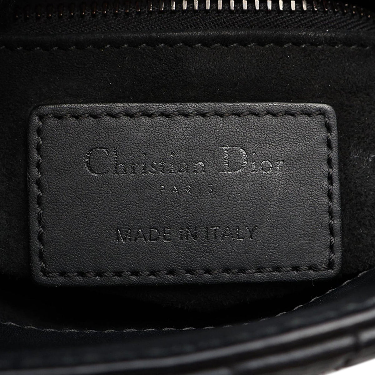 Dior Mini Ultra Matte Calfskin Cannage Lady Dior