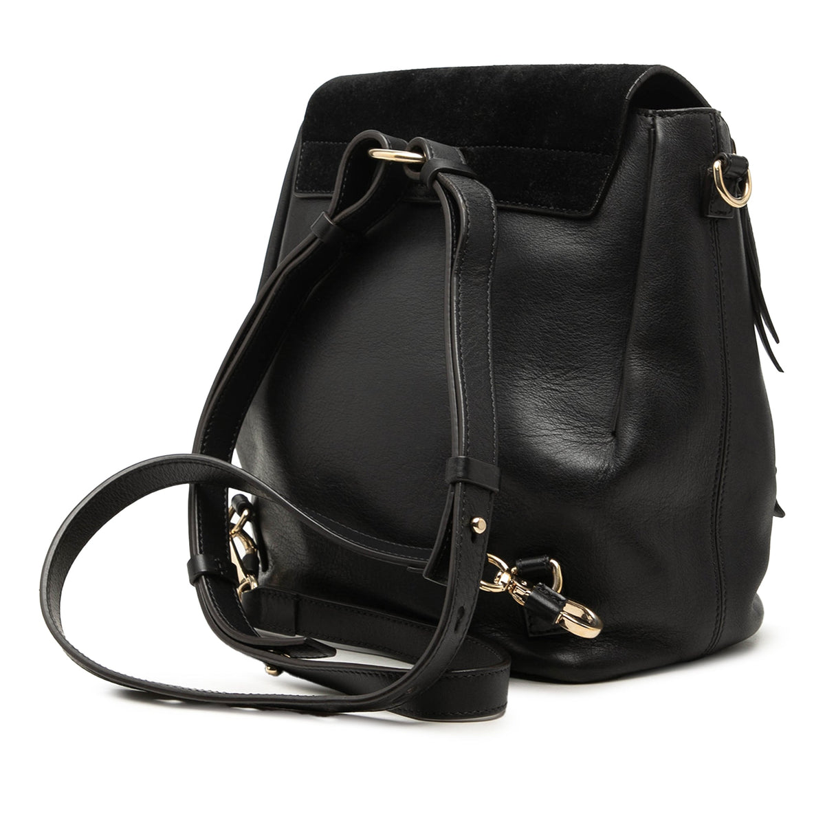 Chloé Medium Calfskin and Suede Faye Backpack