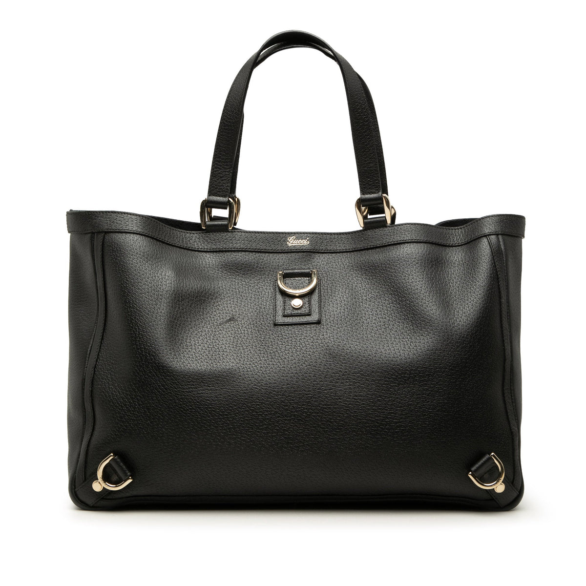 Gucci Leather Abbey D Ring Tote