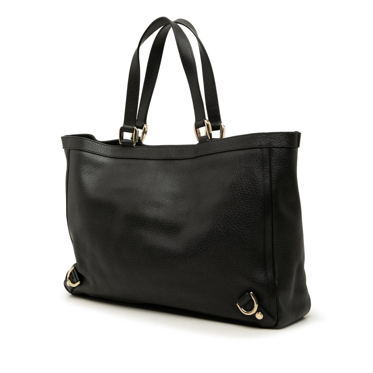 Gucci Leather Abbey D Ring Tote