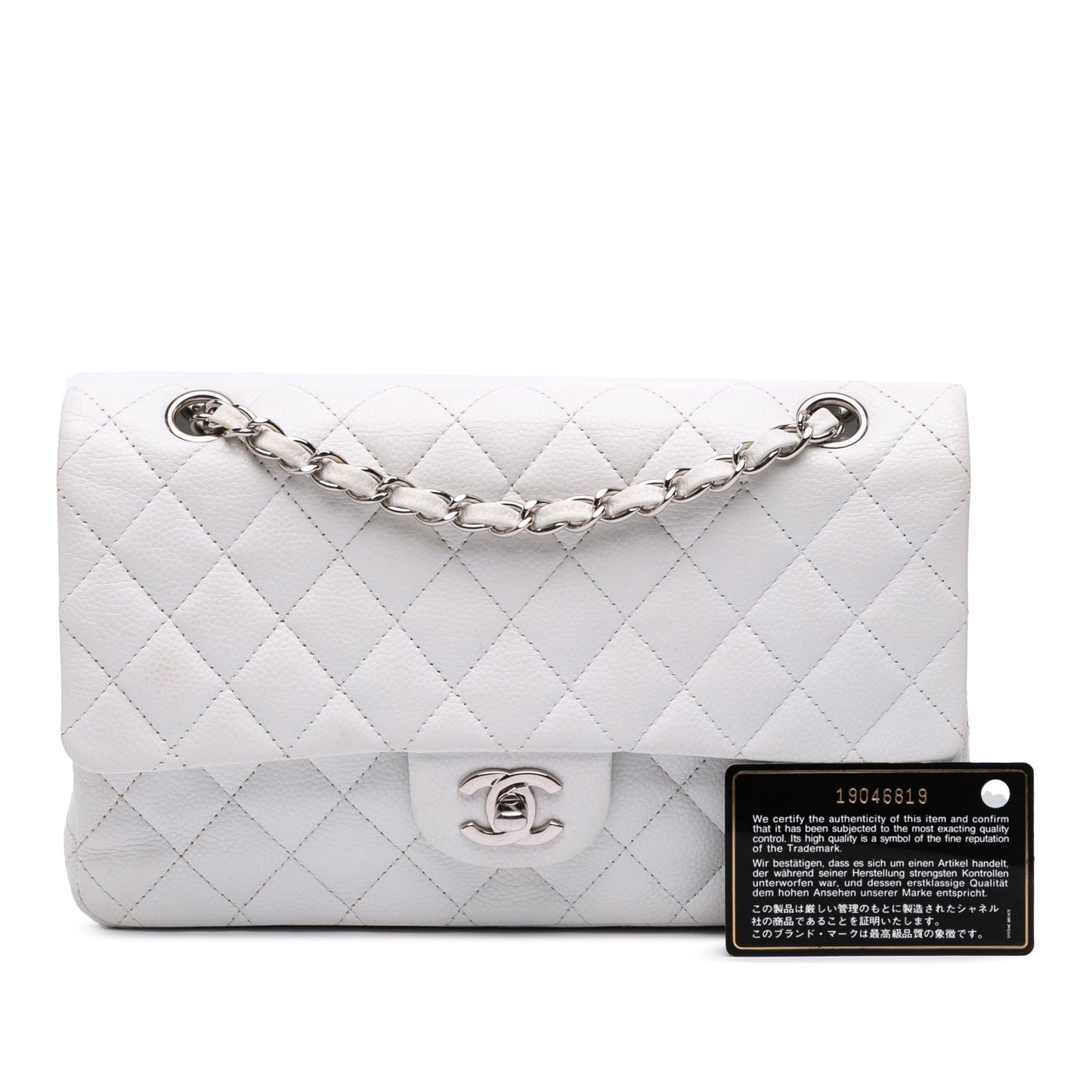 Medium Classic Caviar Double Flap