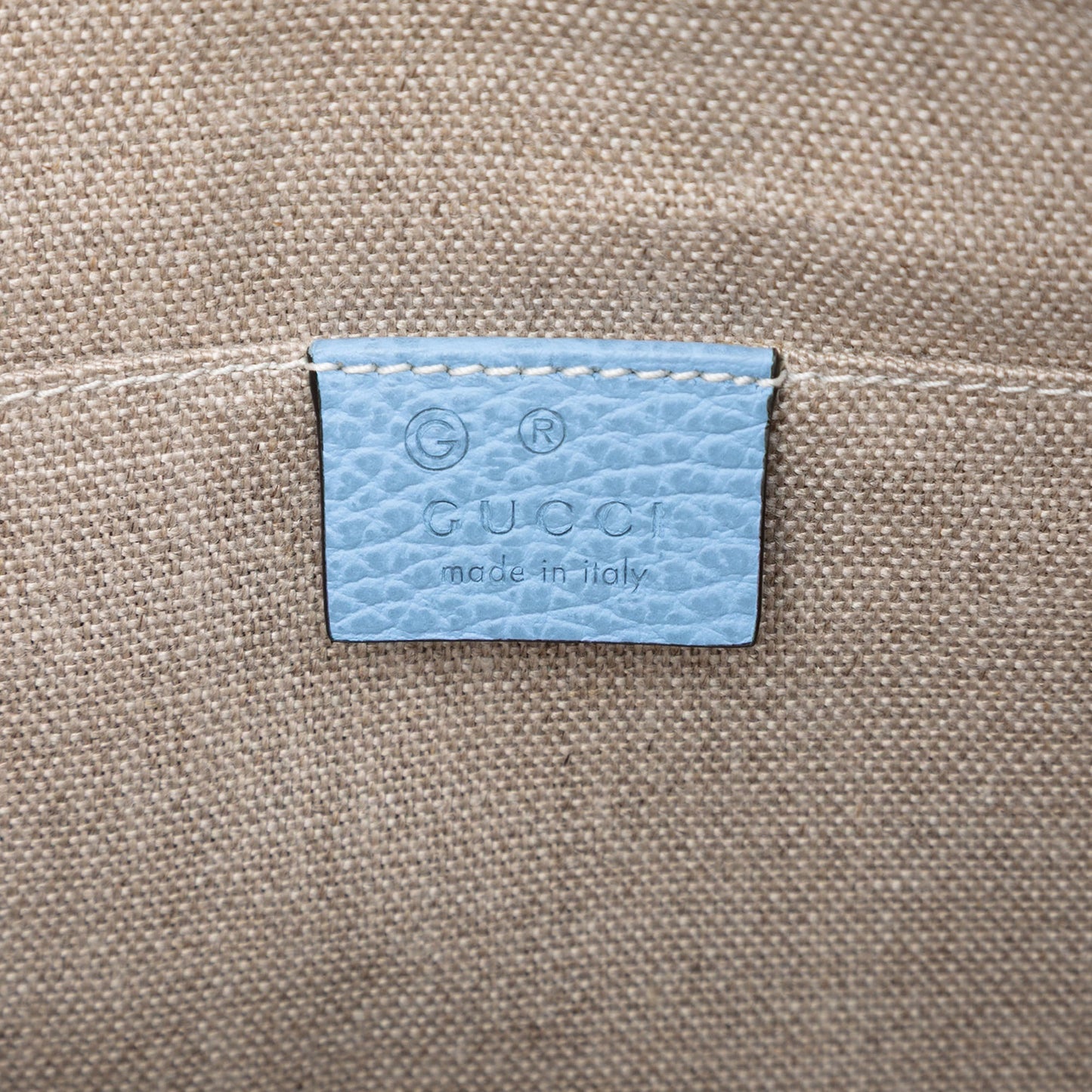 Gucci Calfskin Bamboo Tassel Clutch