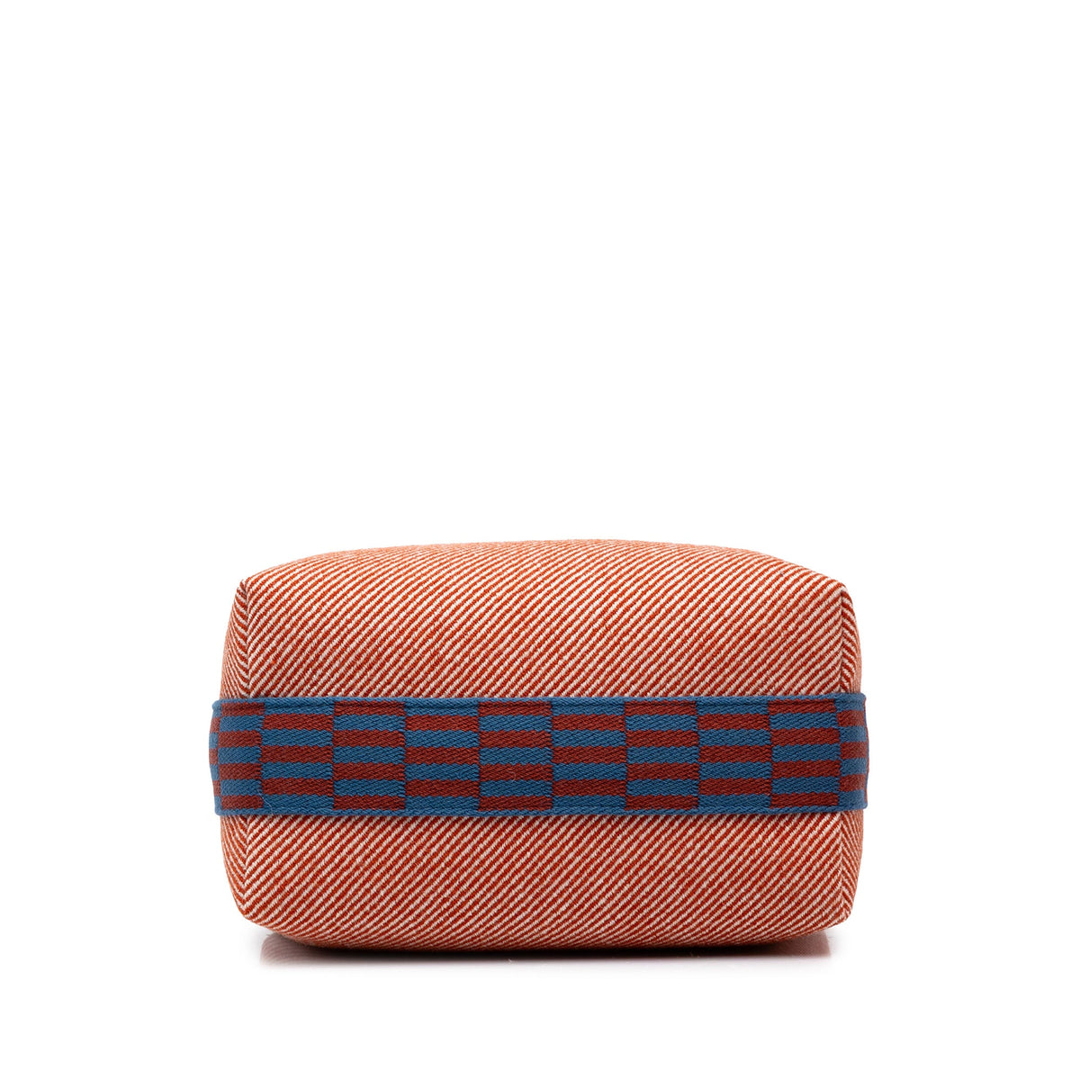 Hermès Small Wool Bride A Brac H Natte Case — Red