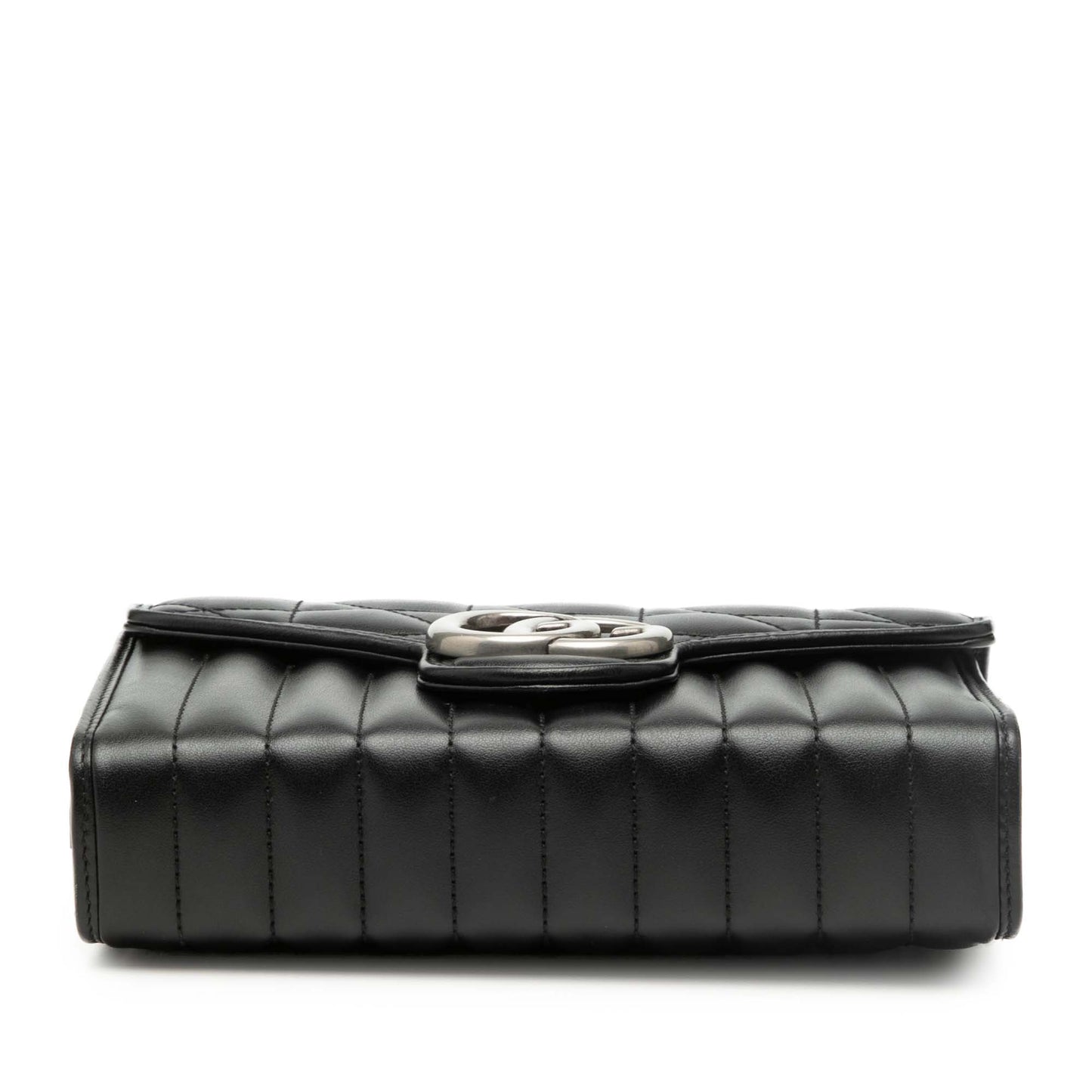 Gucci GG Marmont Matelasse Leather Aria Wallet On Chain