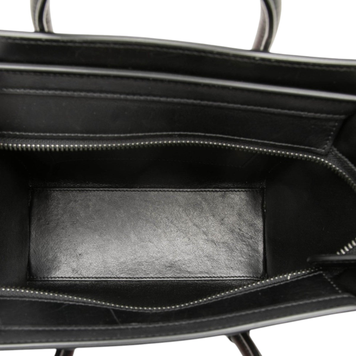 Celine Nano Tricolor Nubuck and Calfskin Luggage Tote