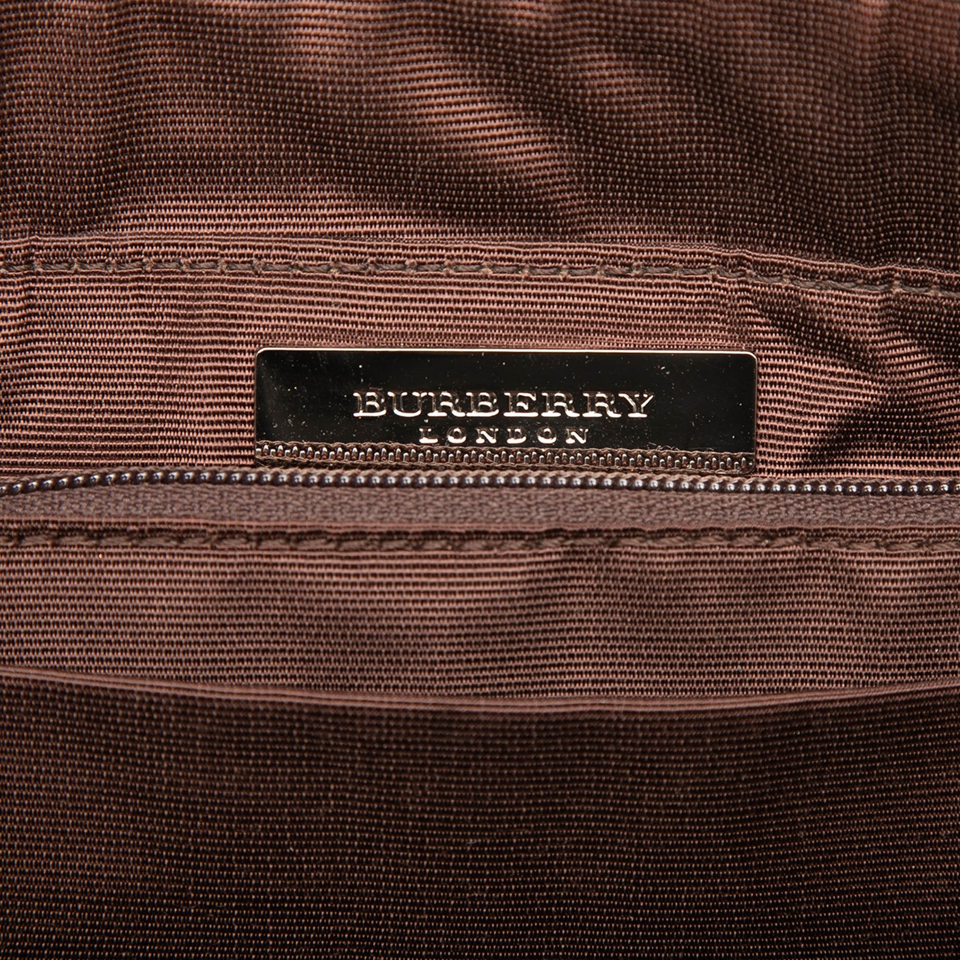 Burberry Calfskin and Suede Stitch Shoulder Bag