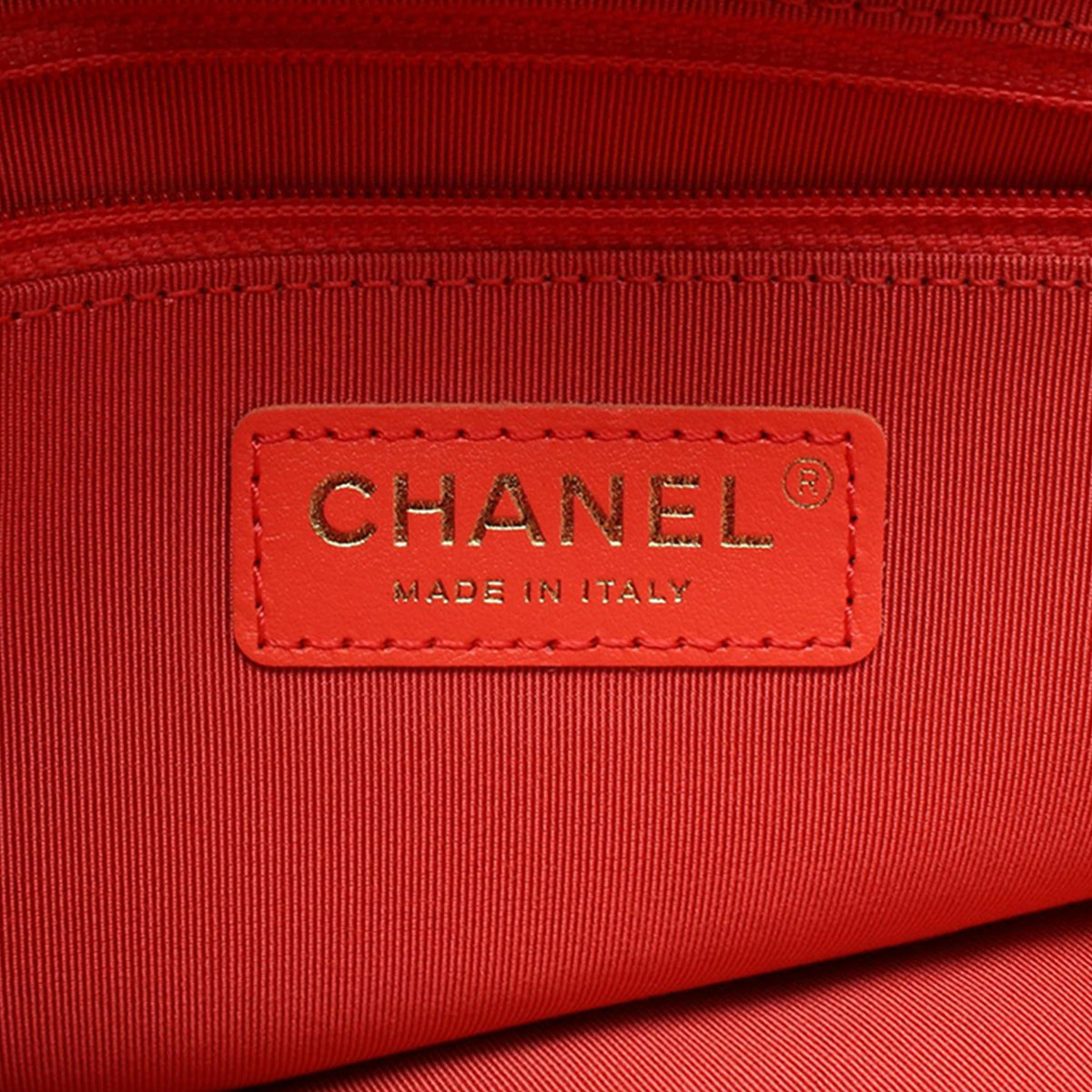 Chanel Lambskin Loop Handle Bucket Backpack