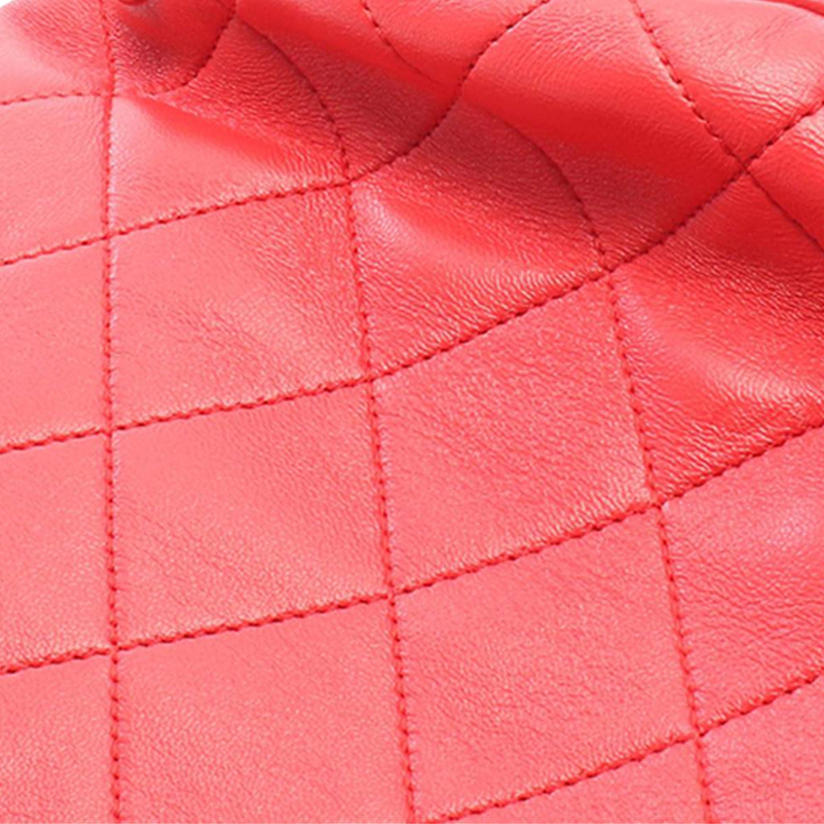 Chanel Lambskin Loop Handle Bucket Backpack