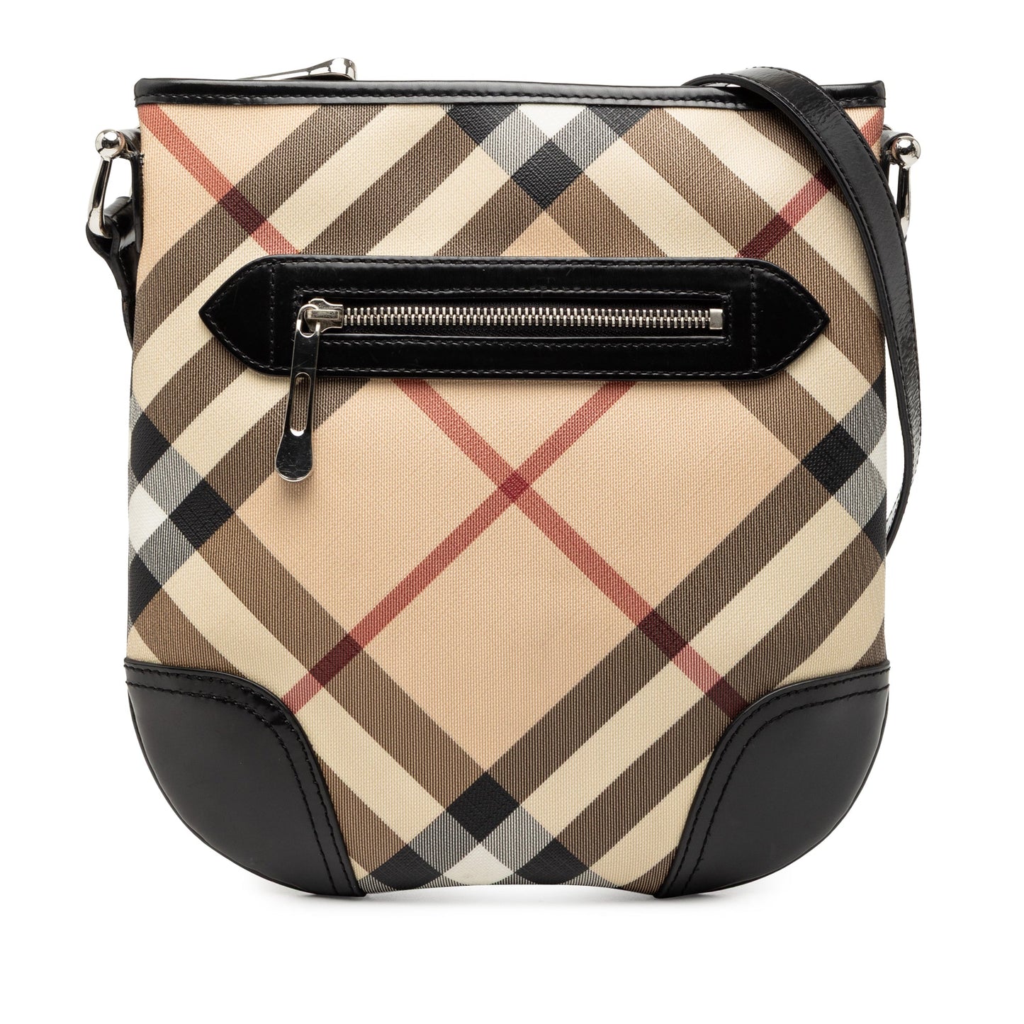 Supernova Check Coated Canvas Dryden Crossbody