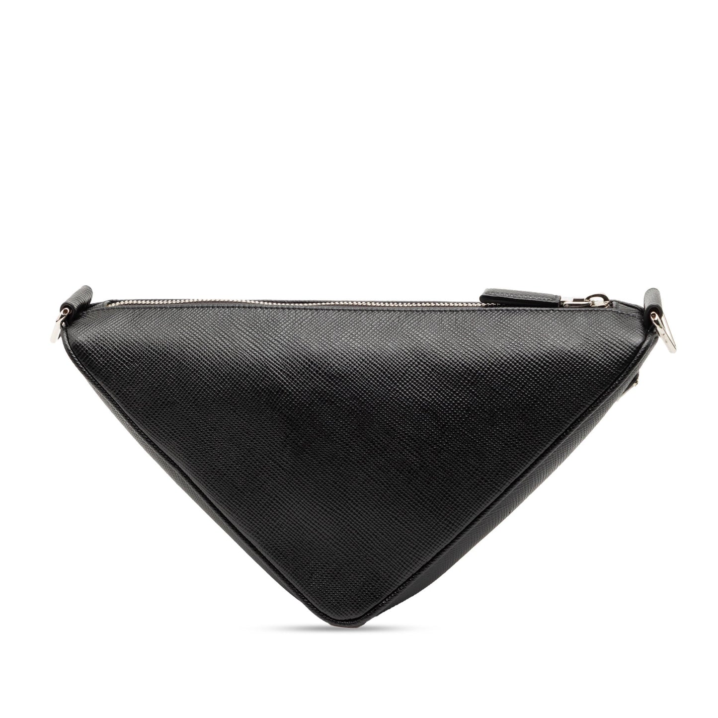 Prada Saffiano Triangle Logo Crossbody