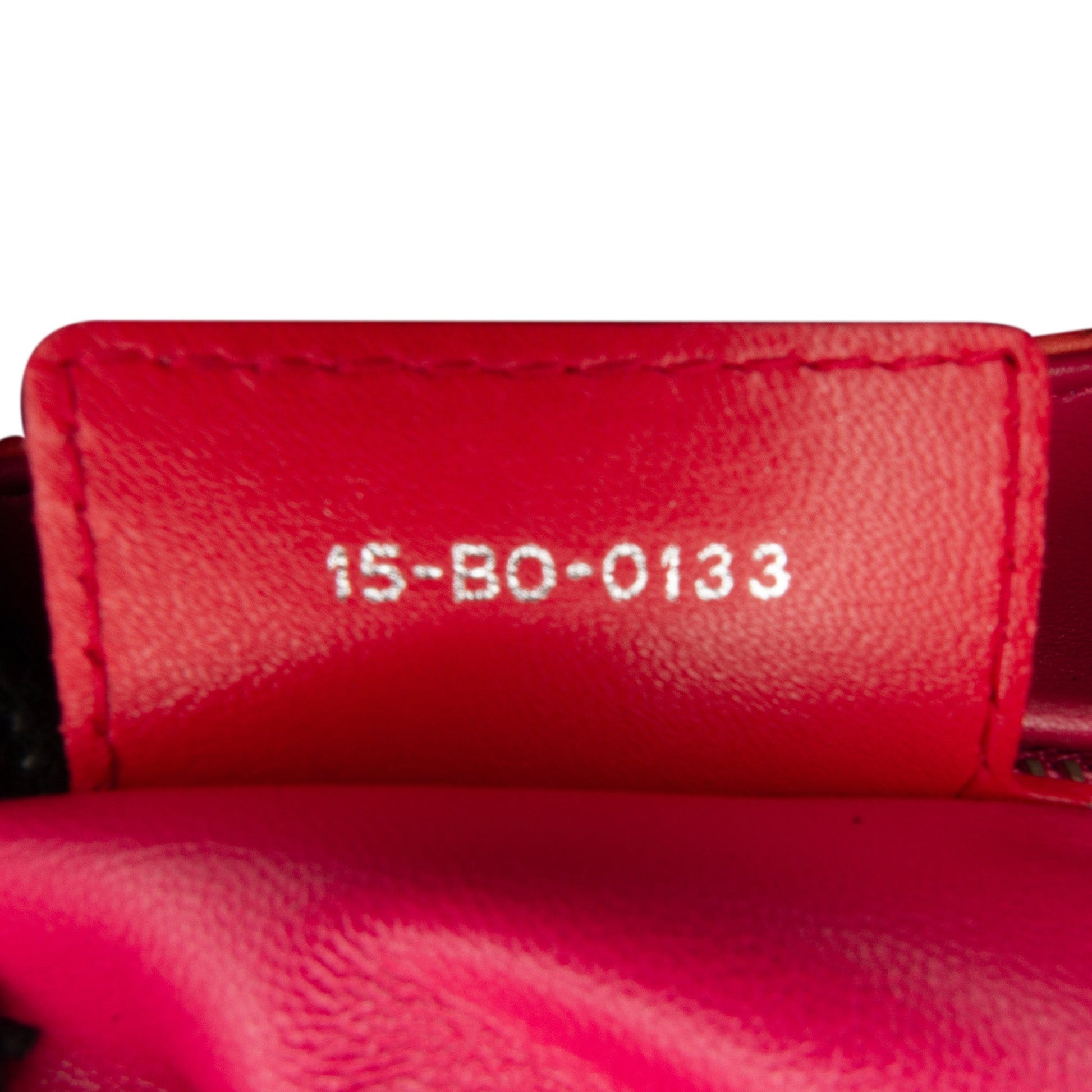 Dior Medium Bicolor Lambskin Cannage Lady Dior