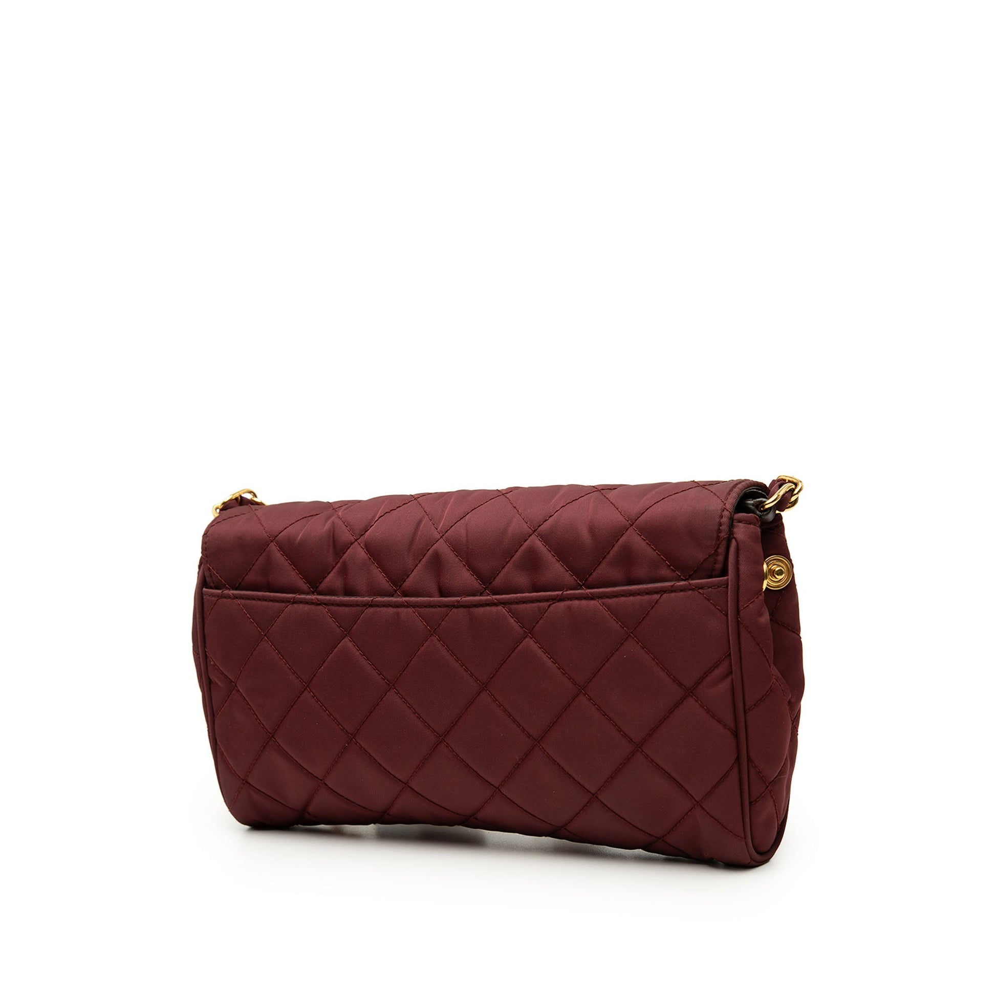 Prada Impuntu Tessuto Chain Crossbody