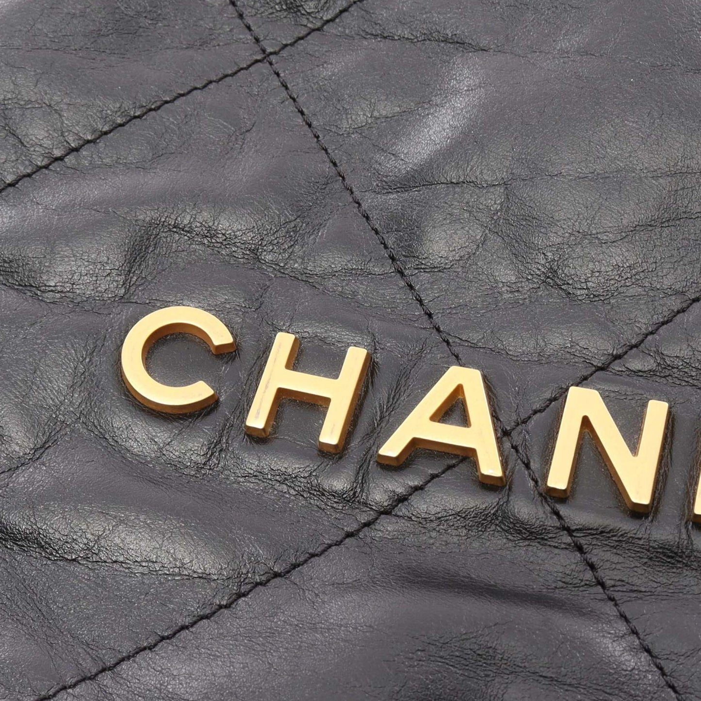Chanel Small Shiny Quilted Calfskin 22 Backpack