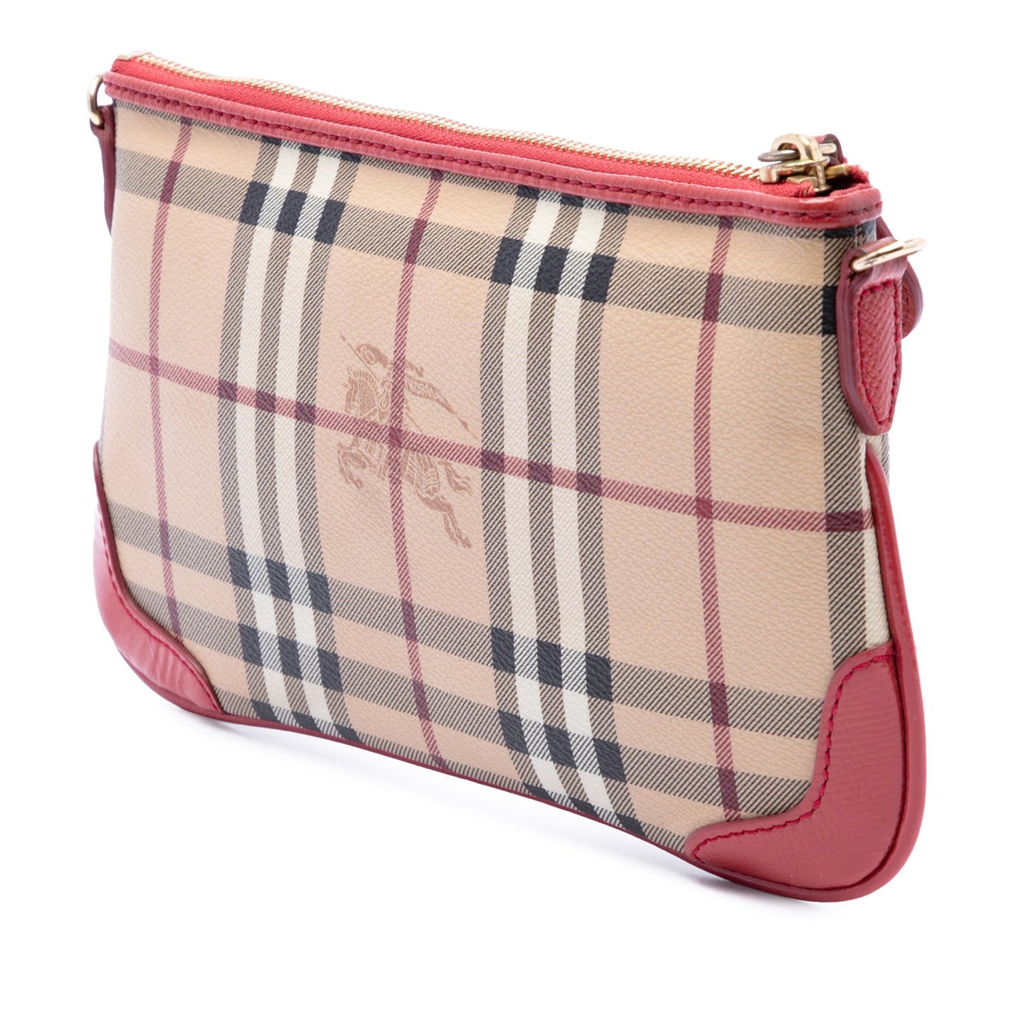 Burberry Haymarket Check Coated Canvas Peyton Crossbody
