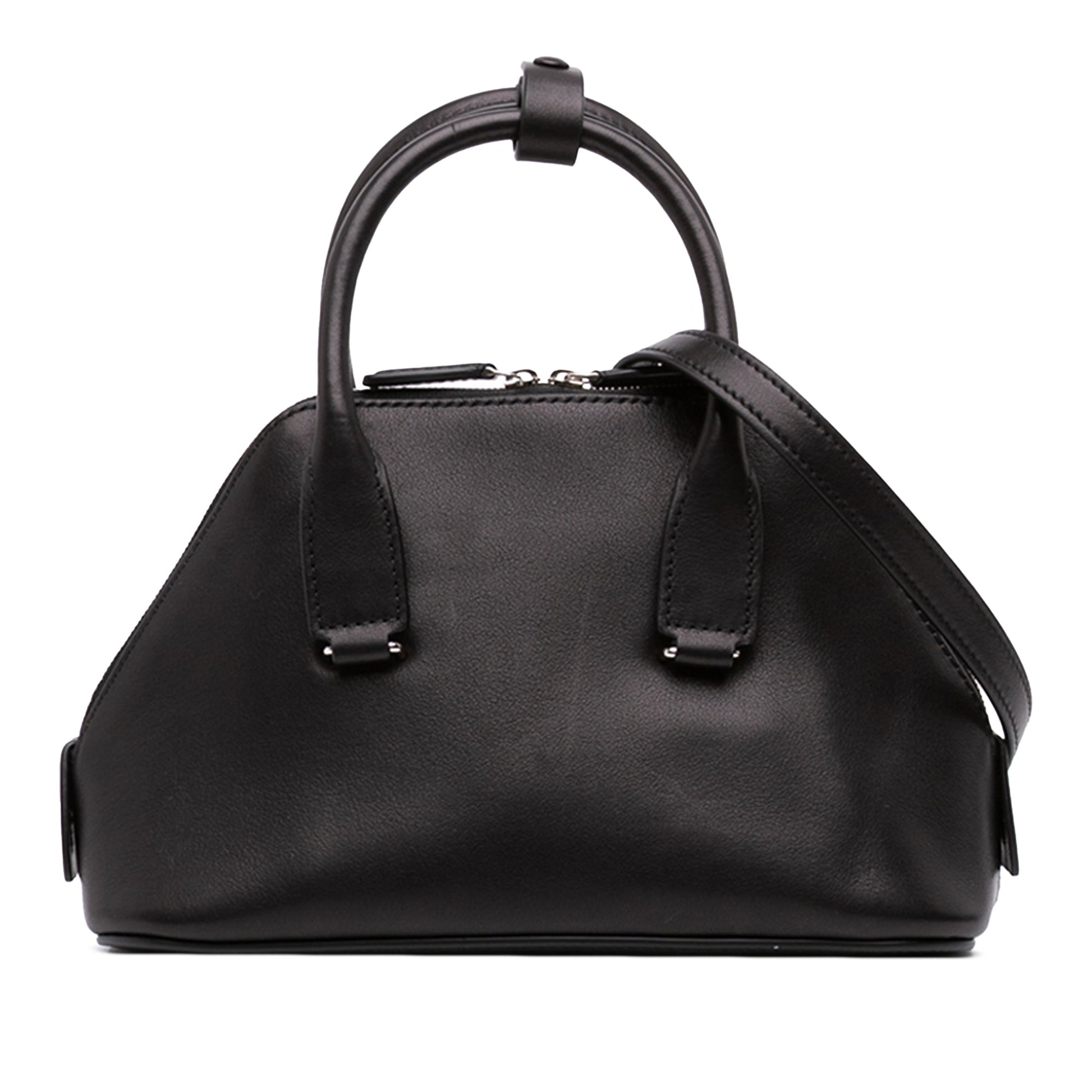 The Row Mini Calfskin Devon Saddle Satchel