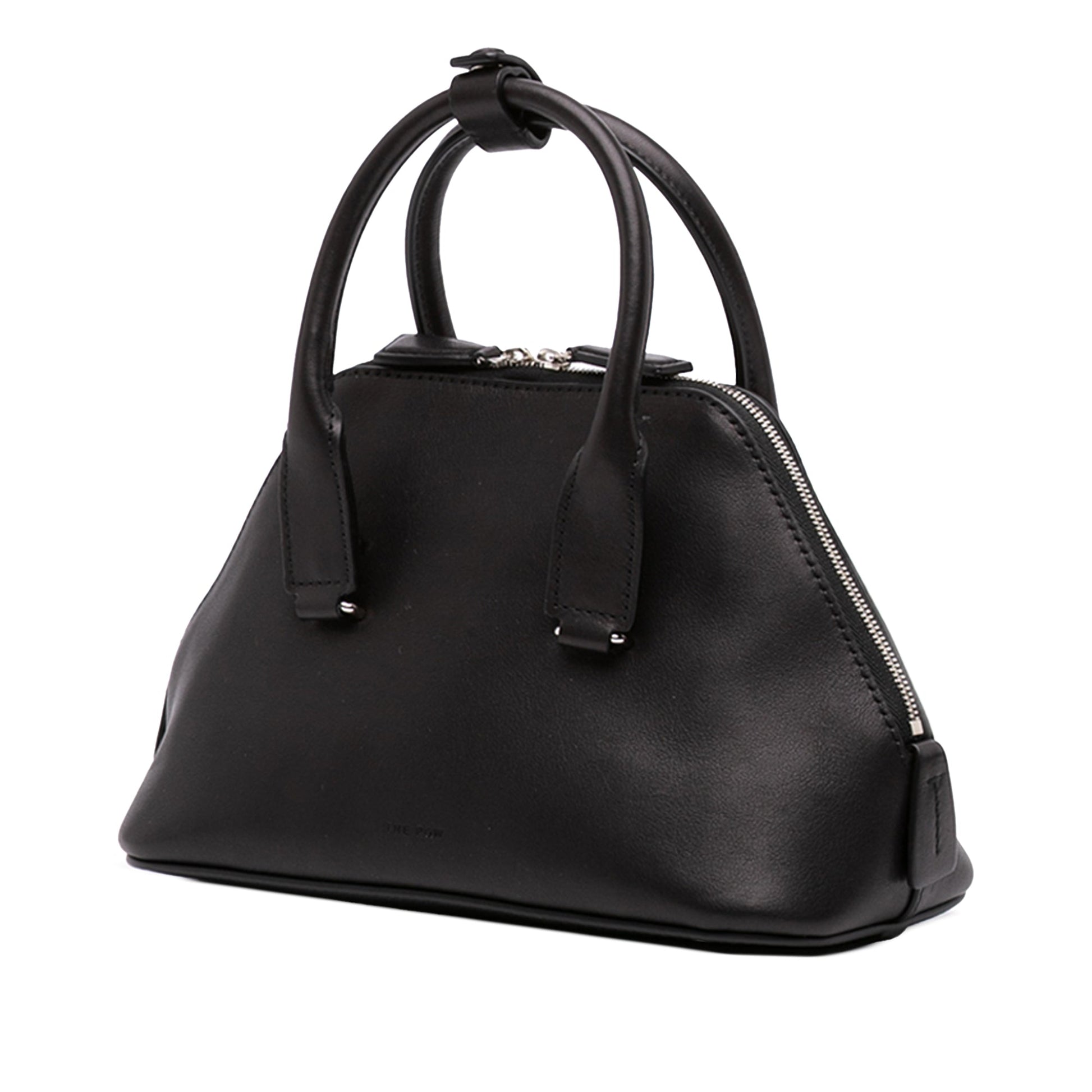 The Row Mini Calfskin Devon Saddle Satchel