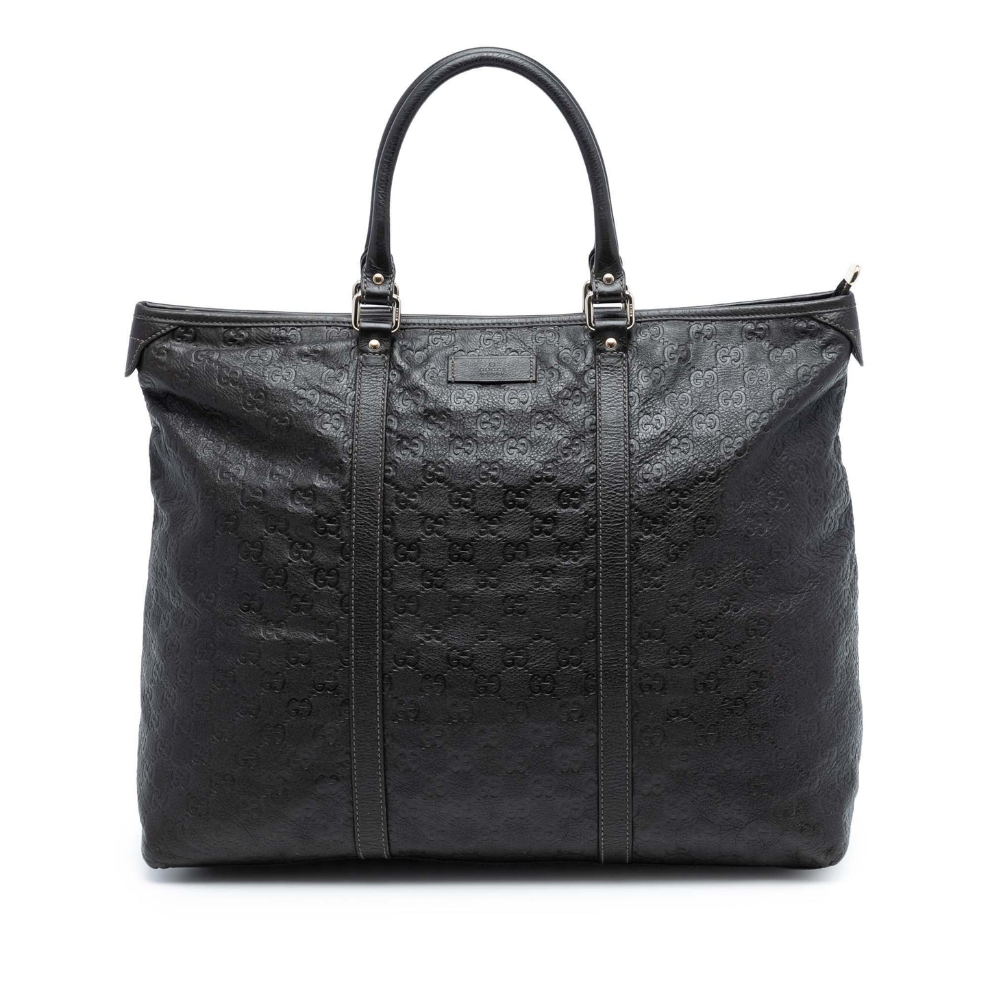 Gucci Large Guccissima Weekender Tote