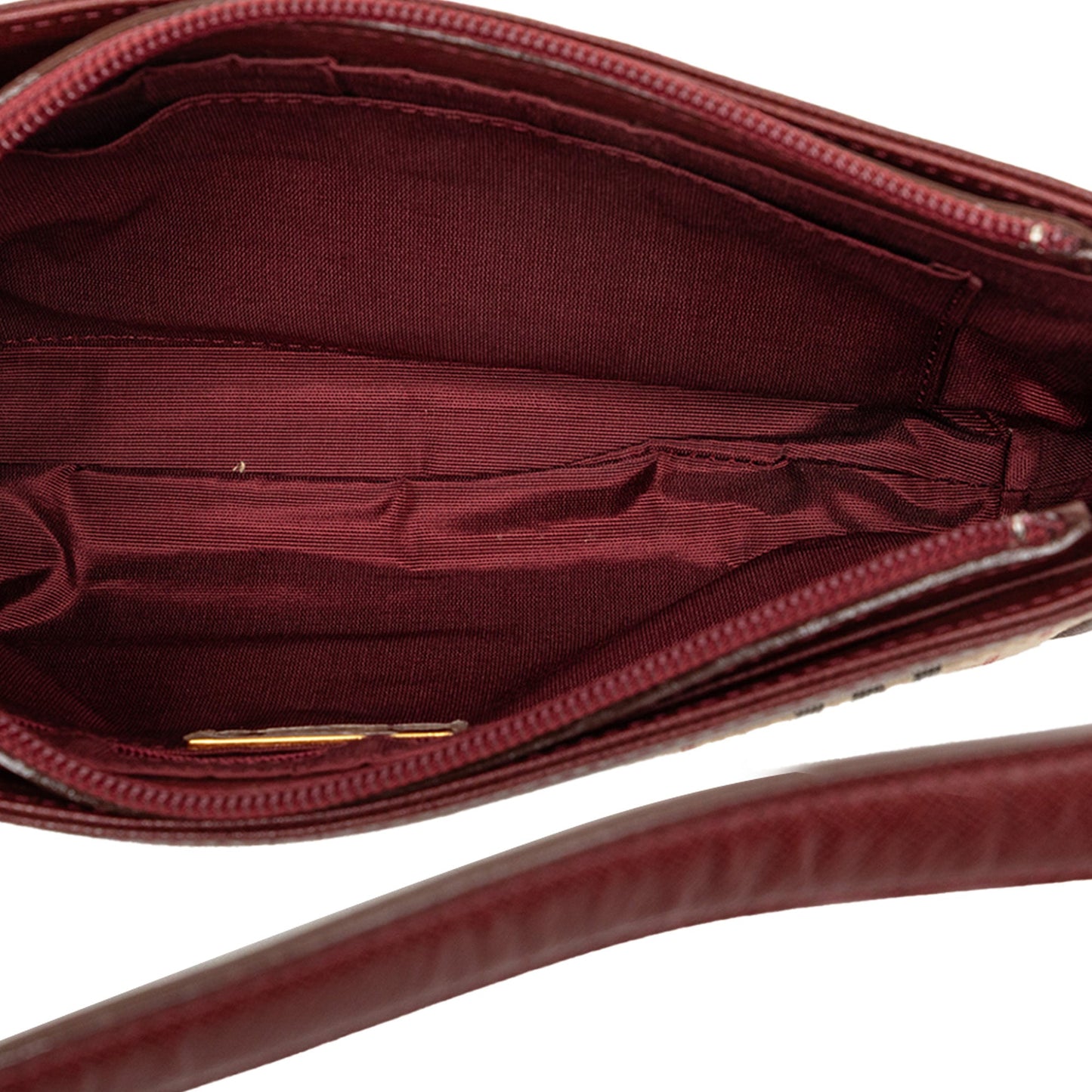 Burberry House Check Canvas Shoulder Bag