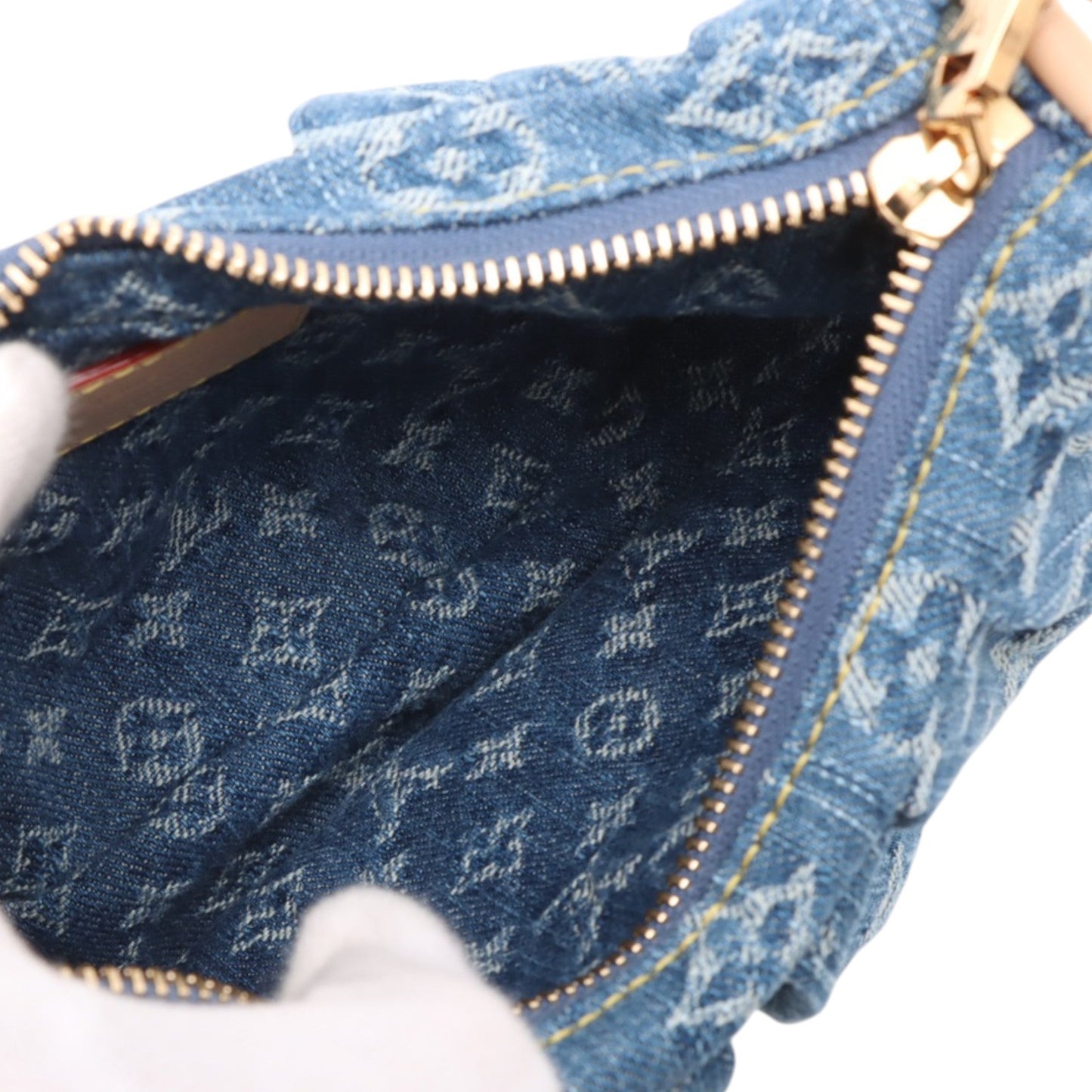 Louis Vuitton Monogram Denim Pochette Ballet