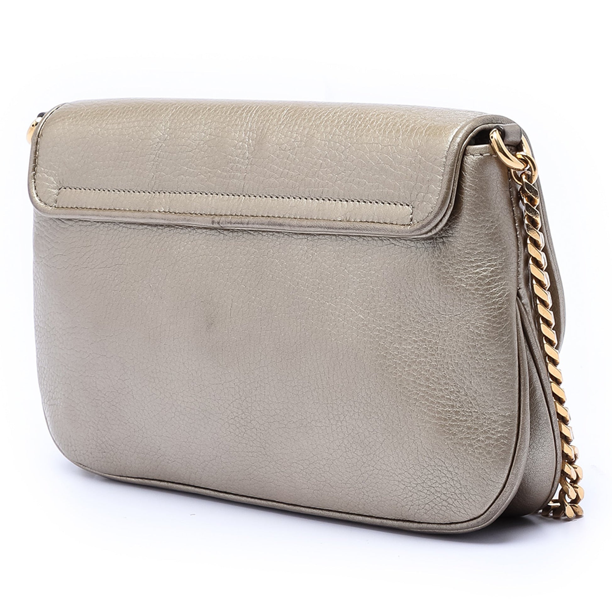 Gucci Medium Leather 1973 Chain Crossbody