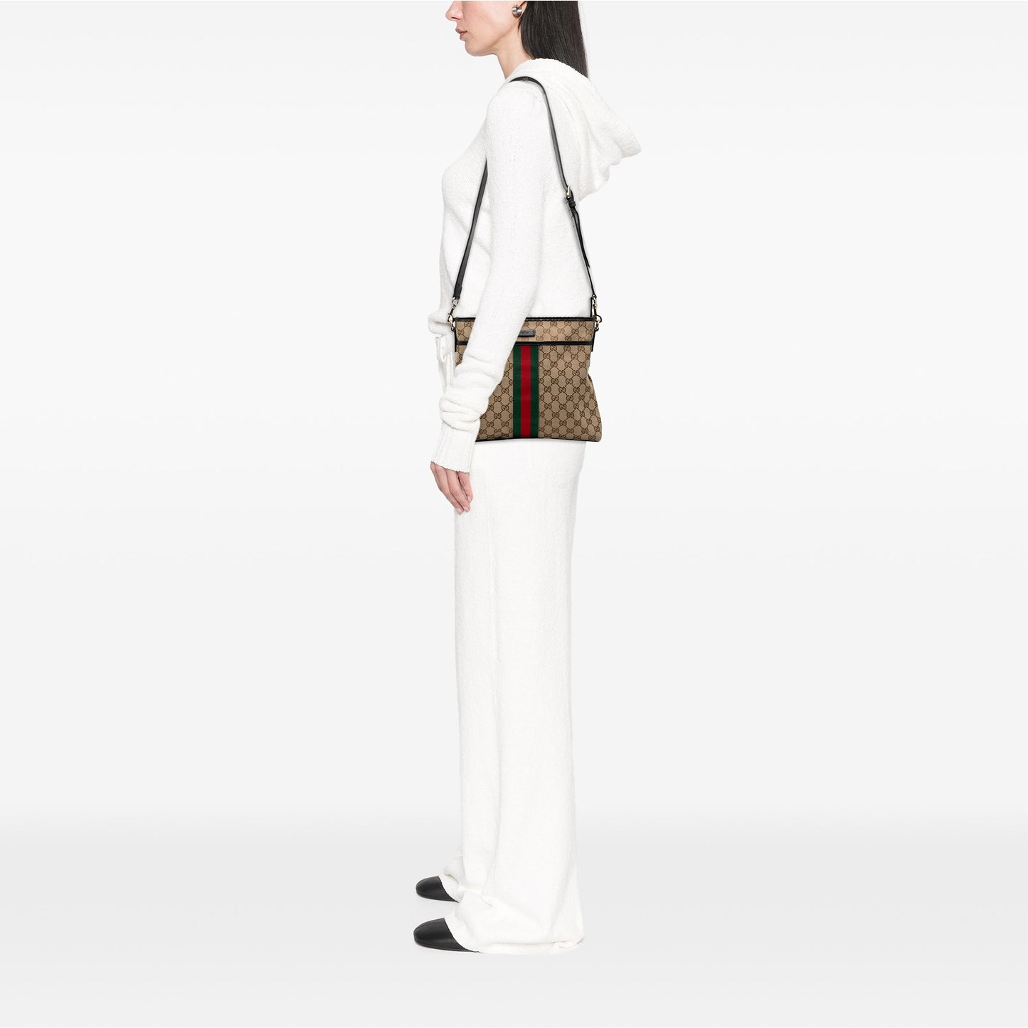 Gucci GG Canvas Web Crossbody