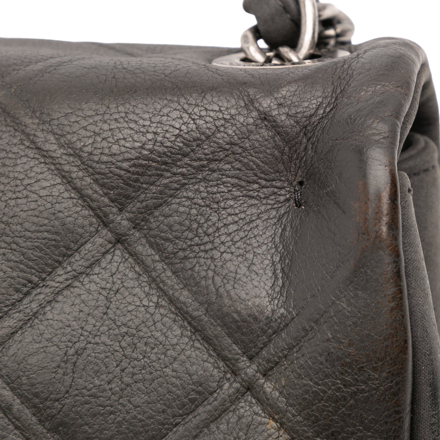Chanel Small Diamond Embossed Calfskin New Chic Flap