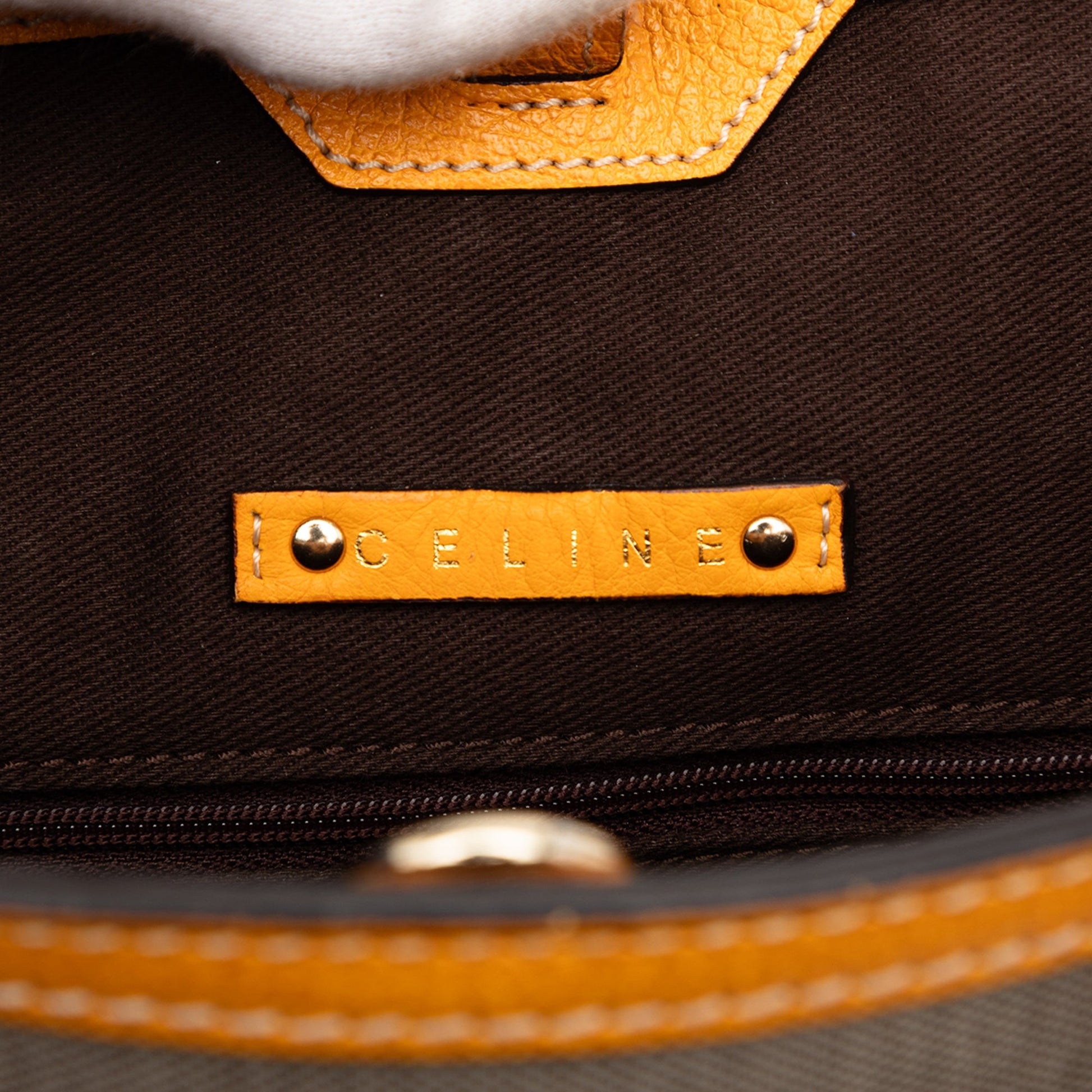 Celine Canvas Carriage Tote