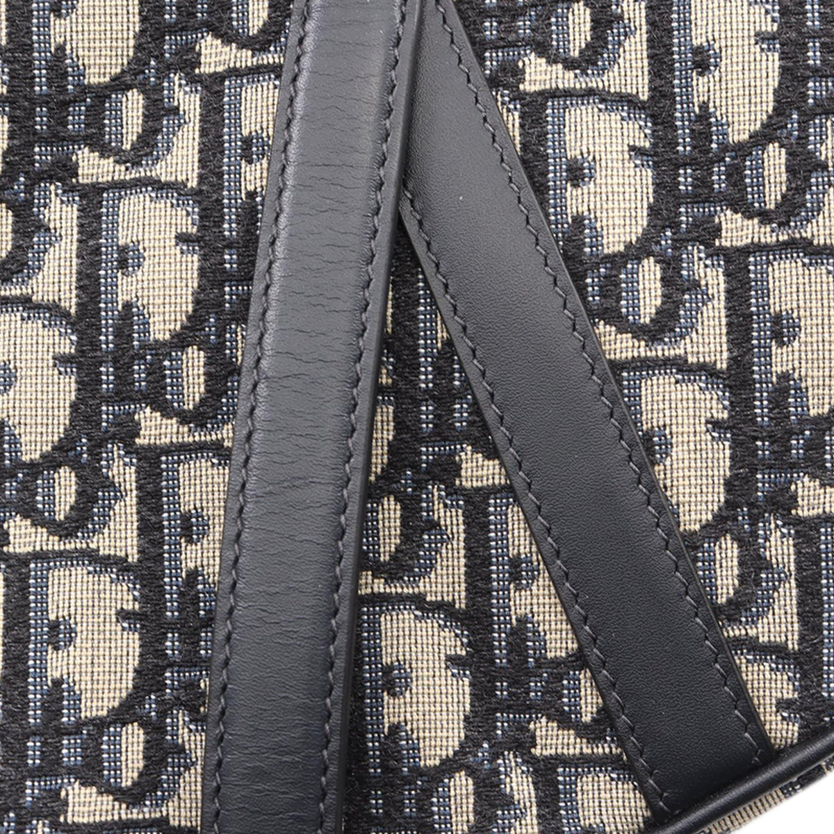 Dior Oblique Canvas Saddle Bag