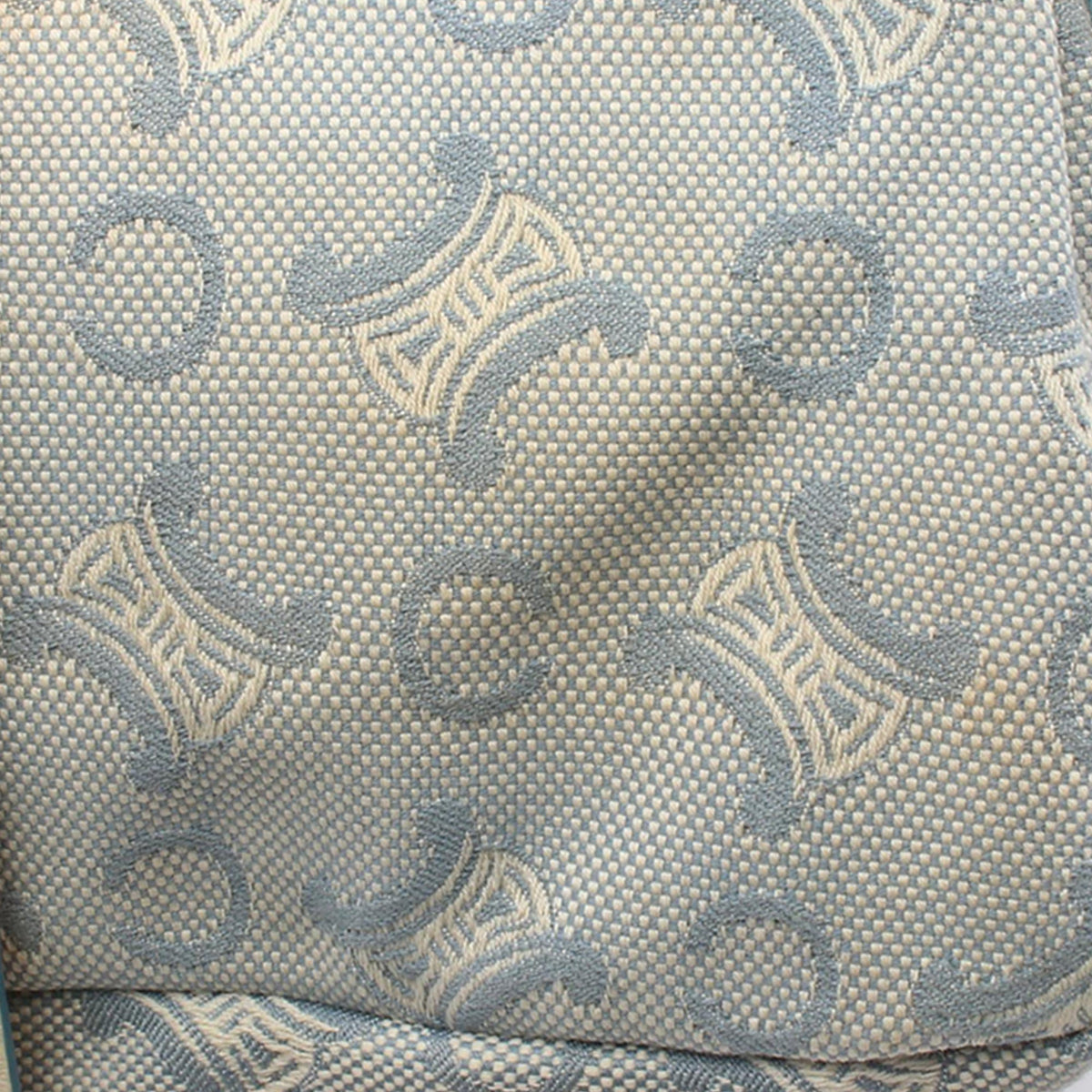 Celine C Macadam Canvas Shoulder Bag — Blue