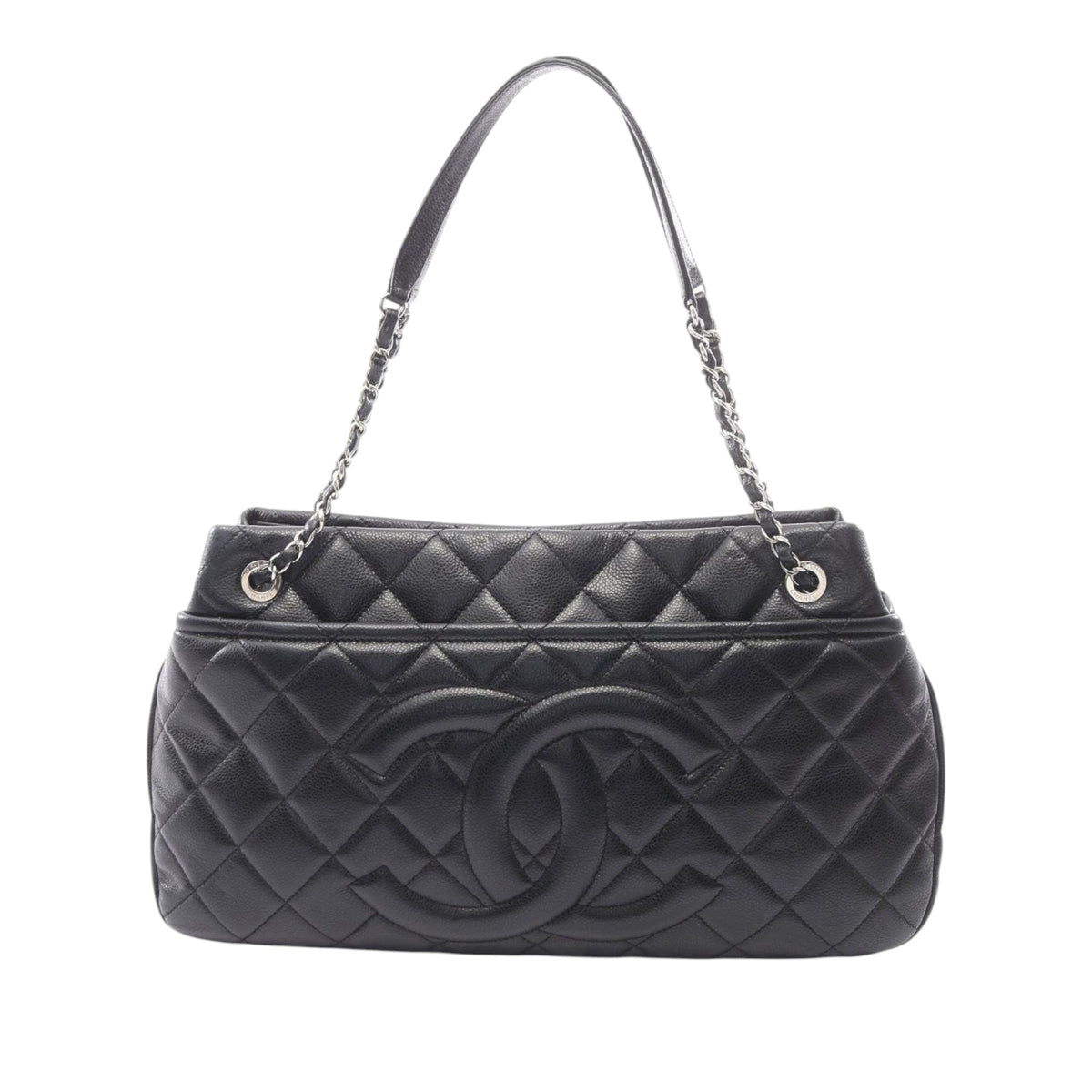Chanel CC Timeless Caviar Soft Shopper Tote