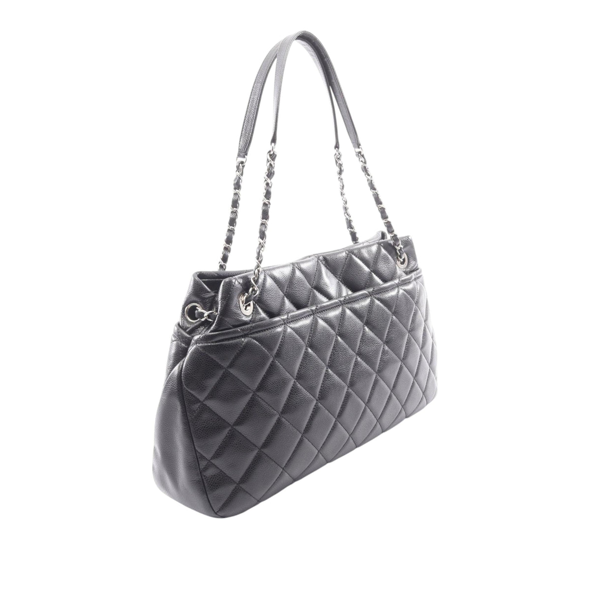 Chanel CC Timeless Caviar Soft Shopper Tote
